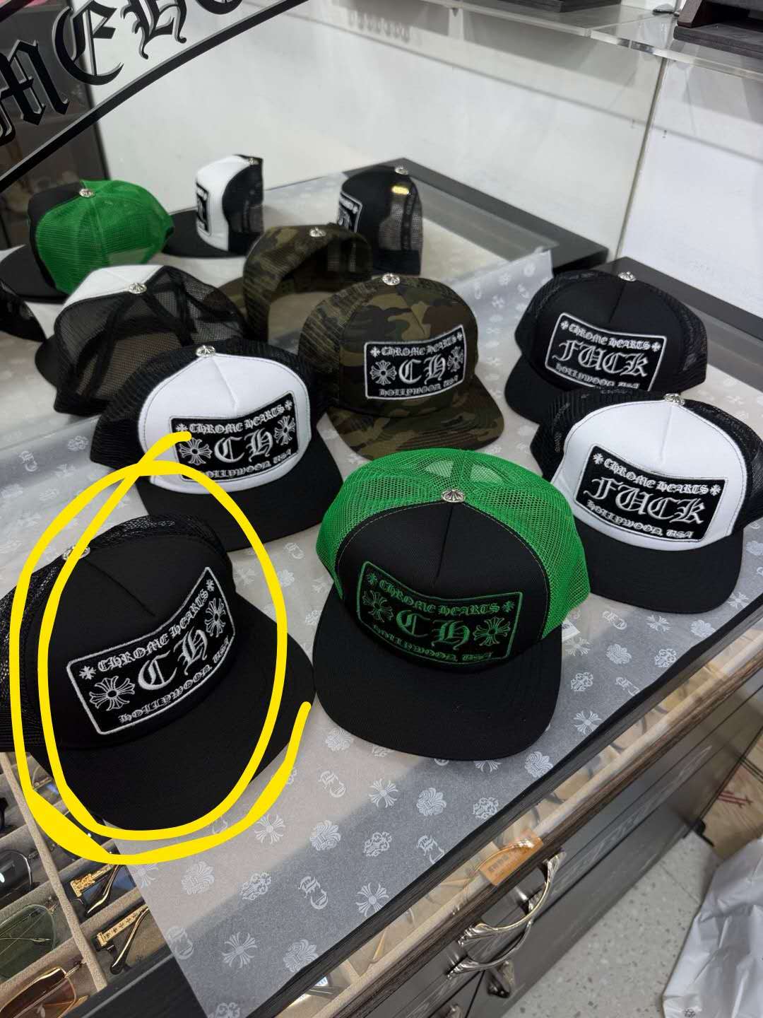 크롬하츠 모자 (간)