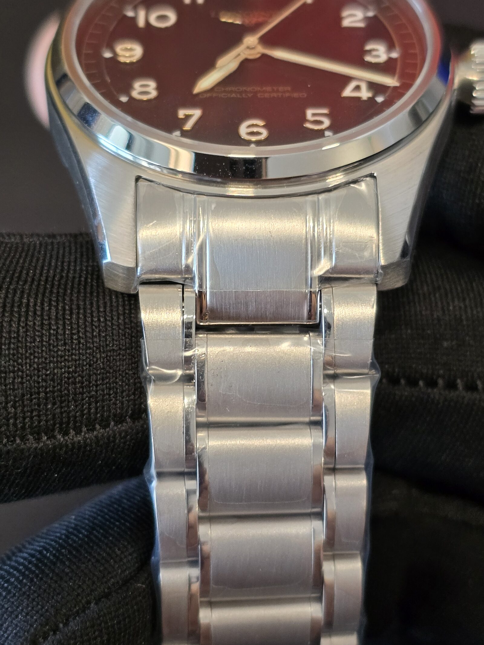 론진 스피릿 파일럿 39mm 검수사진 4