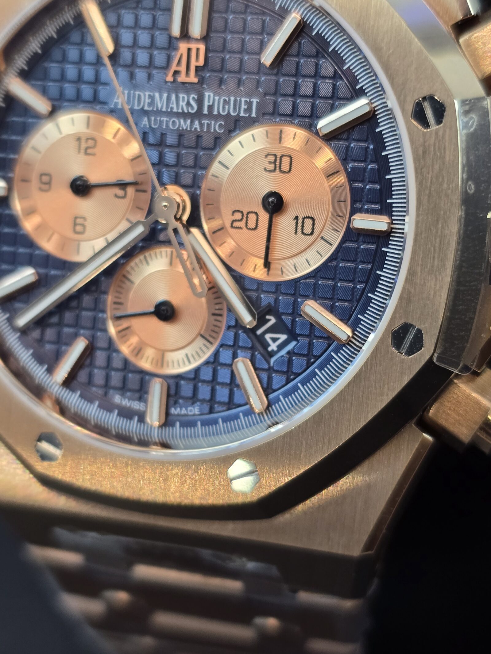 오데마피게 로열 오크 크로노그래프 41mm 검수사진 10