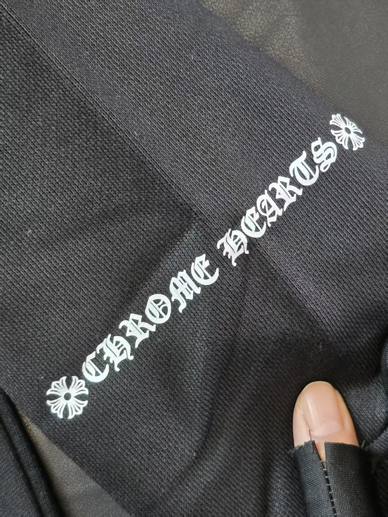 크롬하츠 남성 국기 십자가 후드 107885 검수사진 12