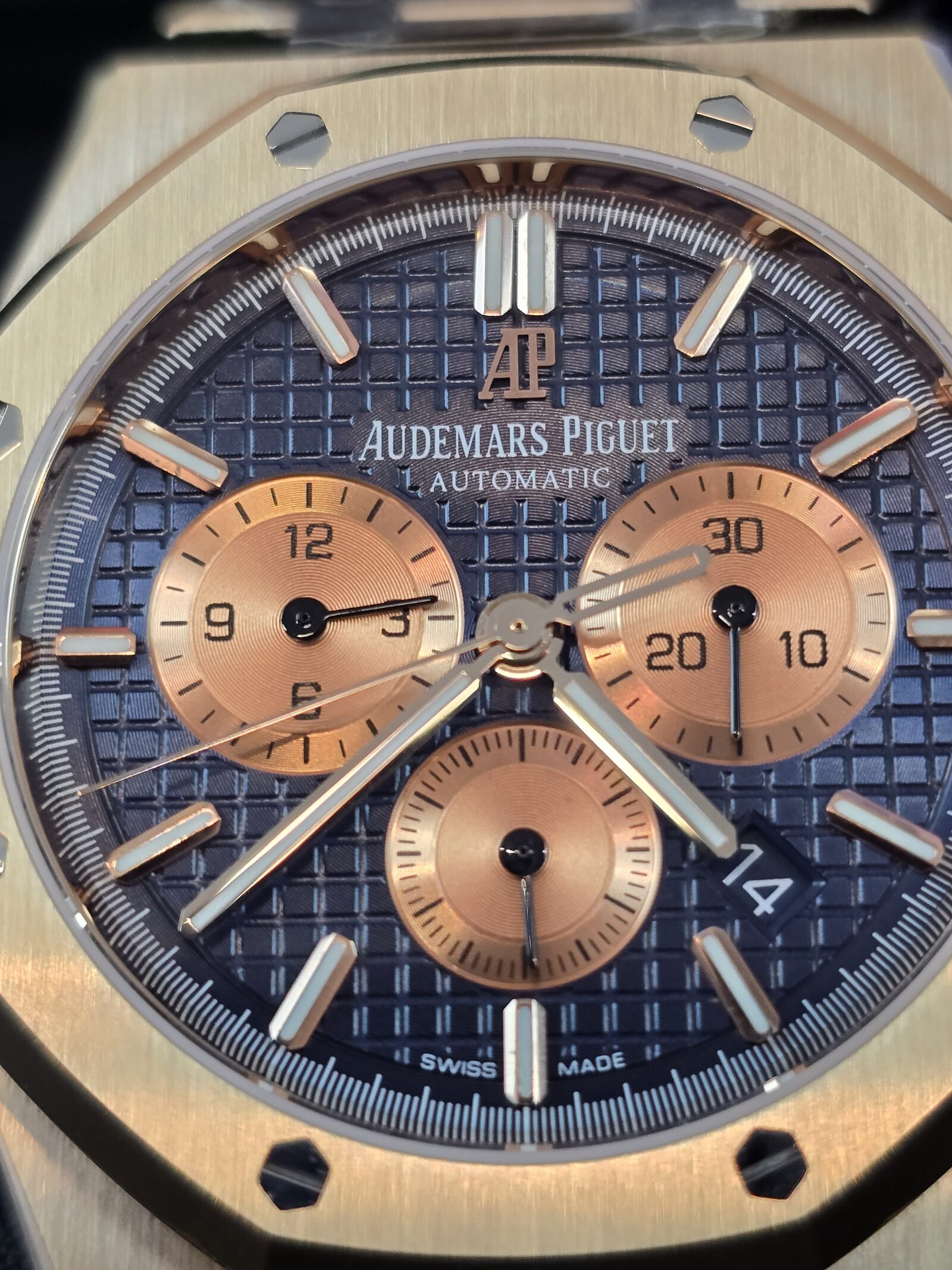 오데마피게 로열 오크 크로노그래프 41mm 검수사진 7