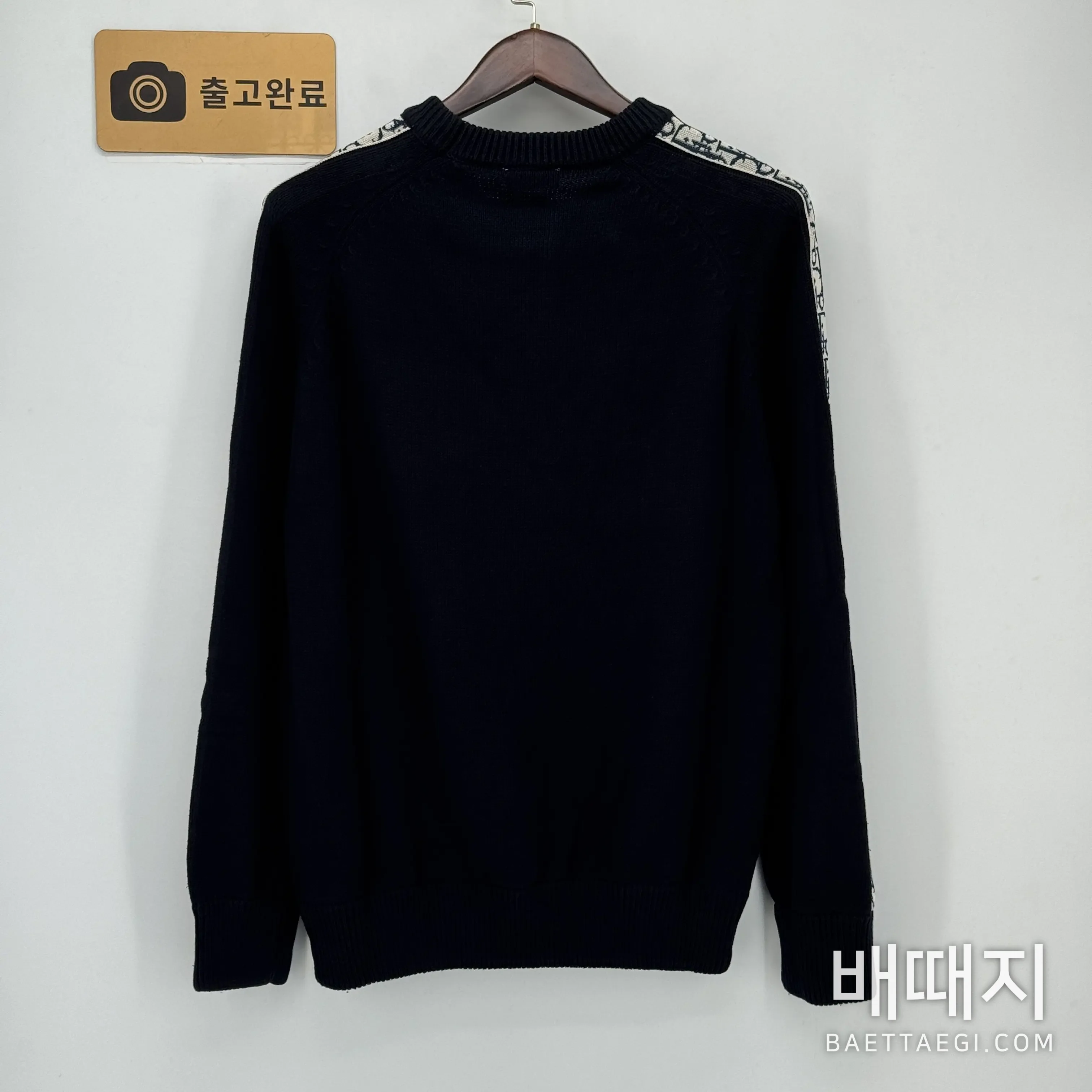 디올 사이드 레터 자카드 니트 198639 검수사진 6