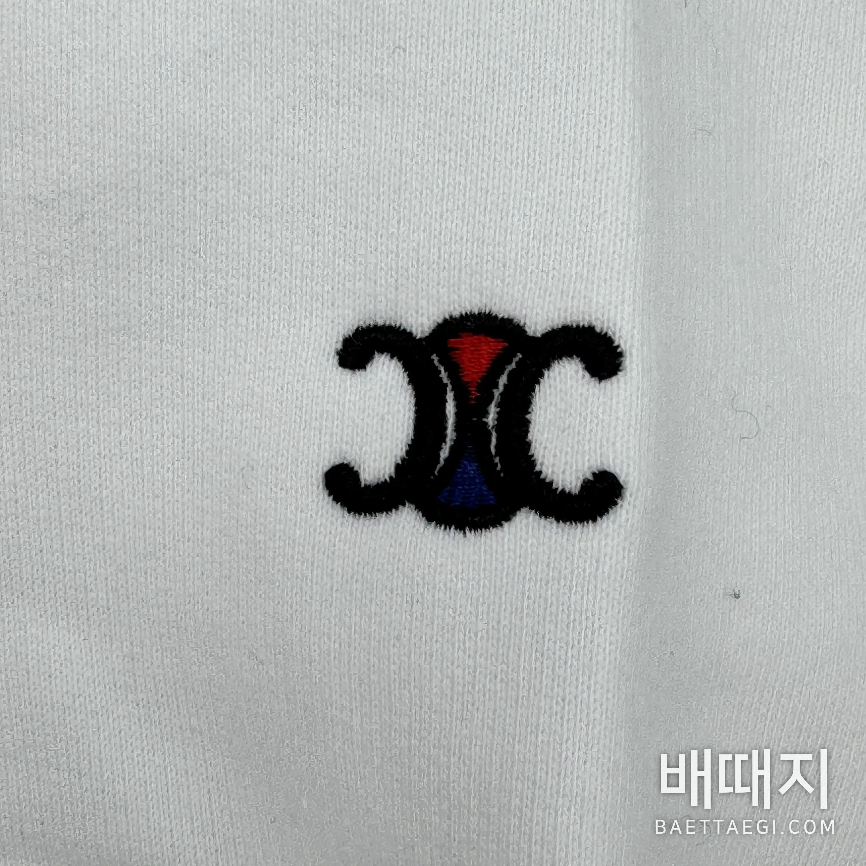 셀린느 로고 프린트 남성 긴팔 스웨트셔츠 182179 검수사진 5