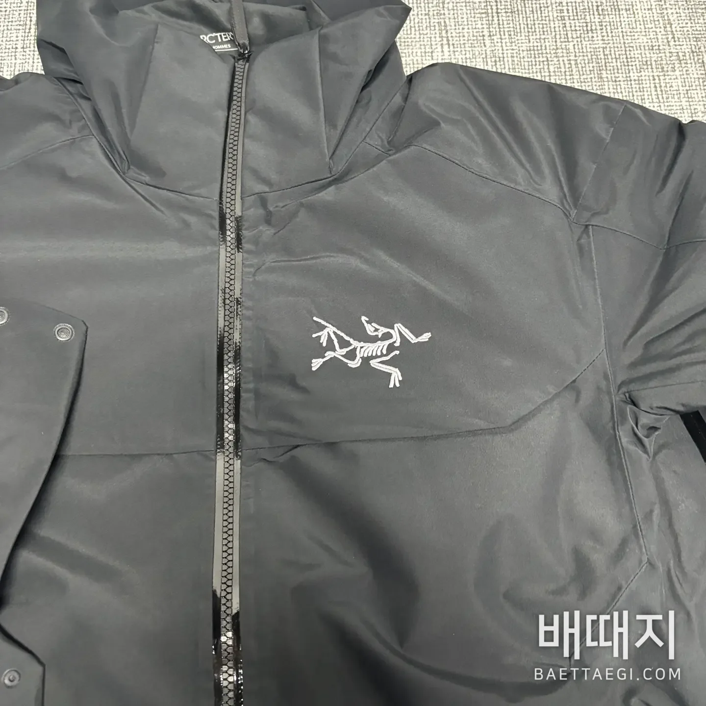 아크테릭스 [TZ] 마카이 자켓 블랙 200137 Arc'teryx Macai Jacket Black 검수사진 7