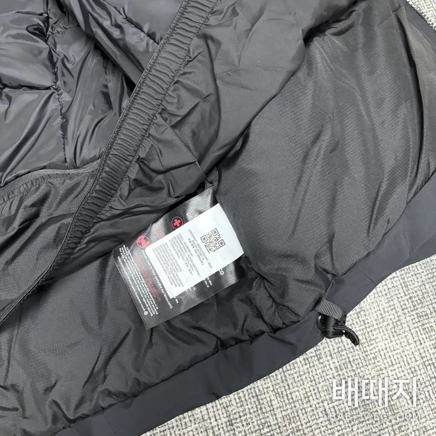 아크테릭스 [TZ] 마카이 자켓 블랙 200167 Arc'teryx Macai Jacket Black 검수사진 4