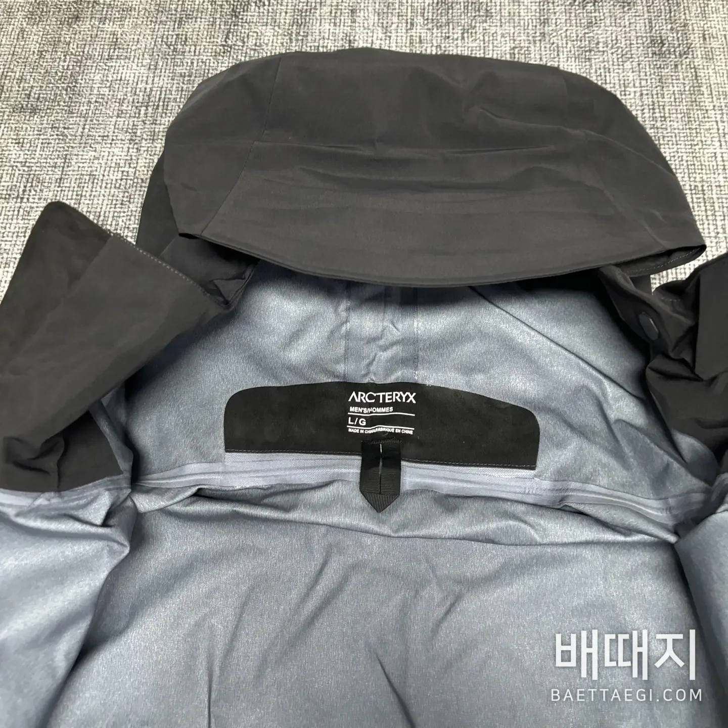 아크테릭스 [TZ] 알파 SV 자켓 7세대 블랙 200136 Arc'teryx Alpha SV Jacket 7 Black 검수사진 3