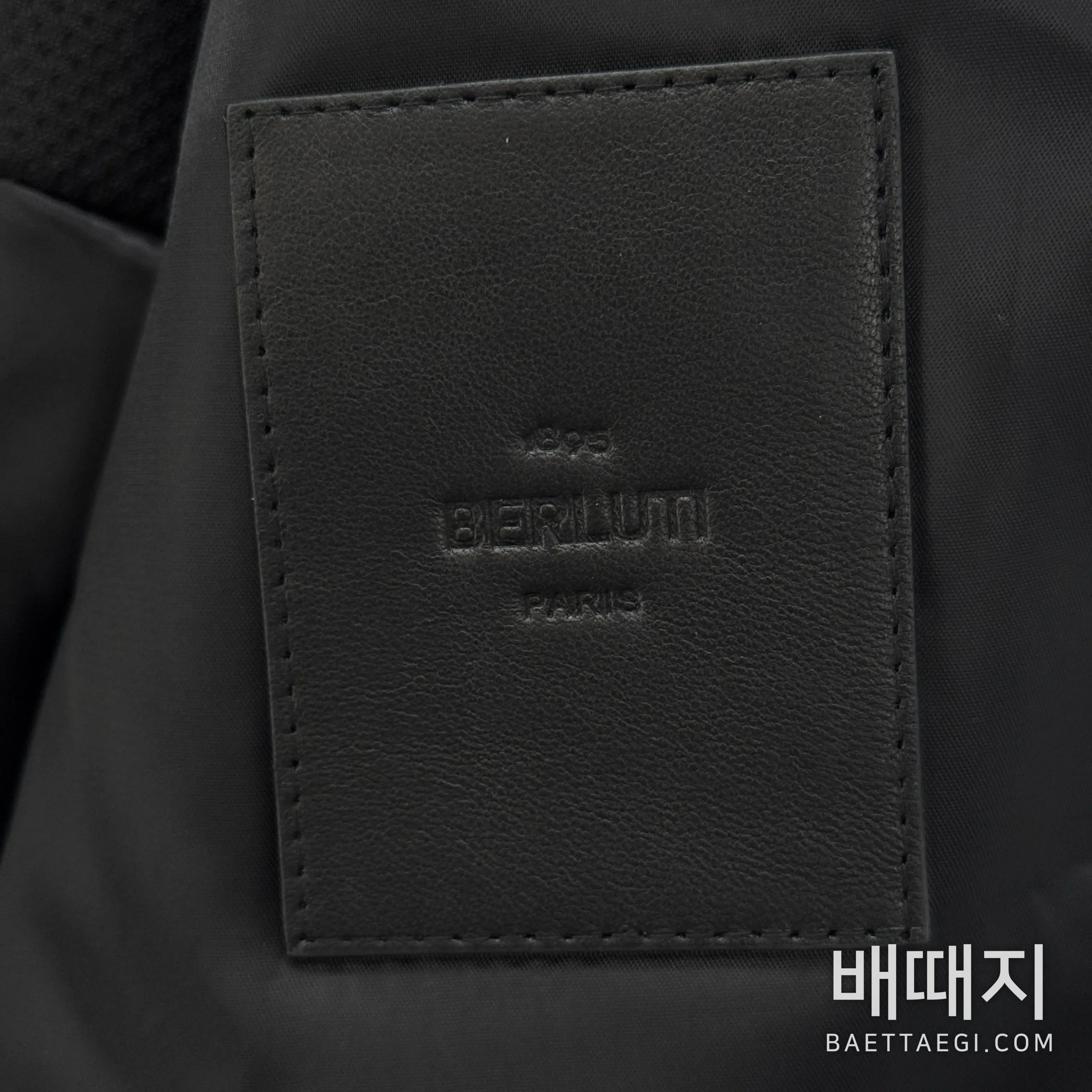 벨루티 후드 양가죽 재킷 검수사진 6