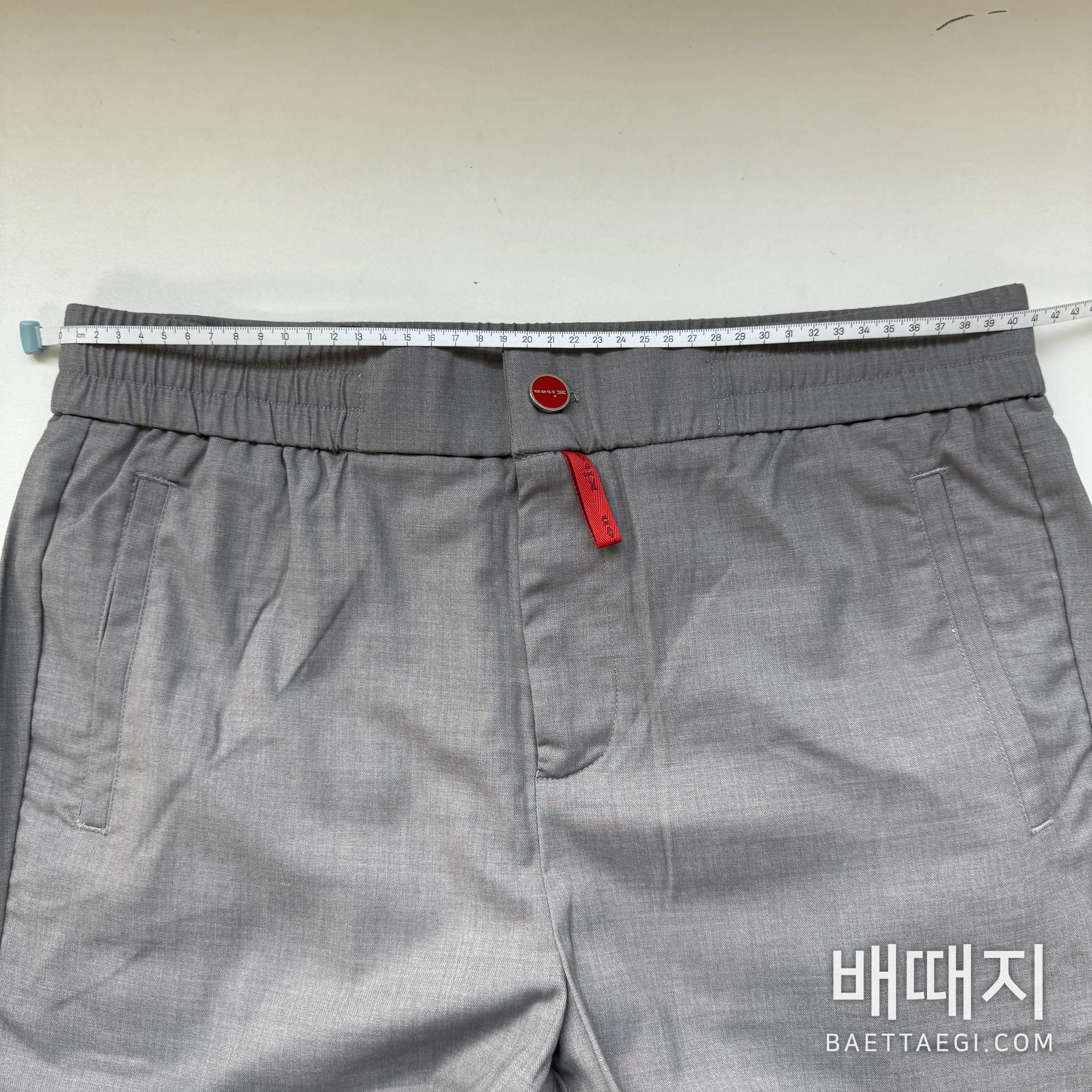 키톤 빈티지 스타일 린넨 남성 세트 156481 검수사진 5
