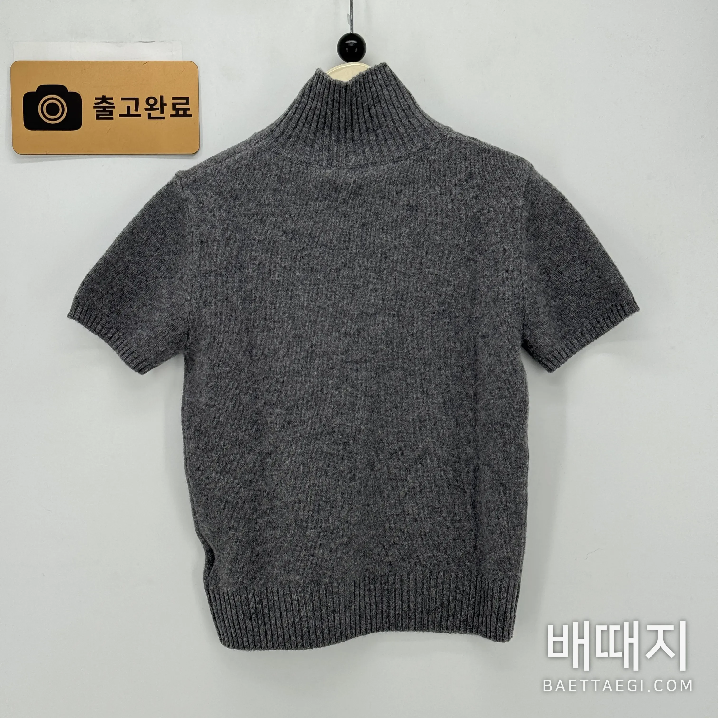 샤넬 터틀넥 반팔 니트 여성의류 199494 검수사진 2