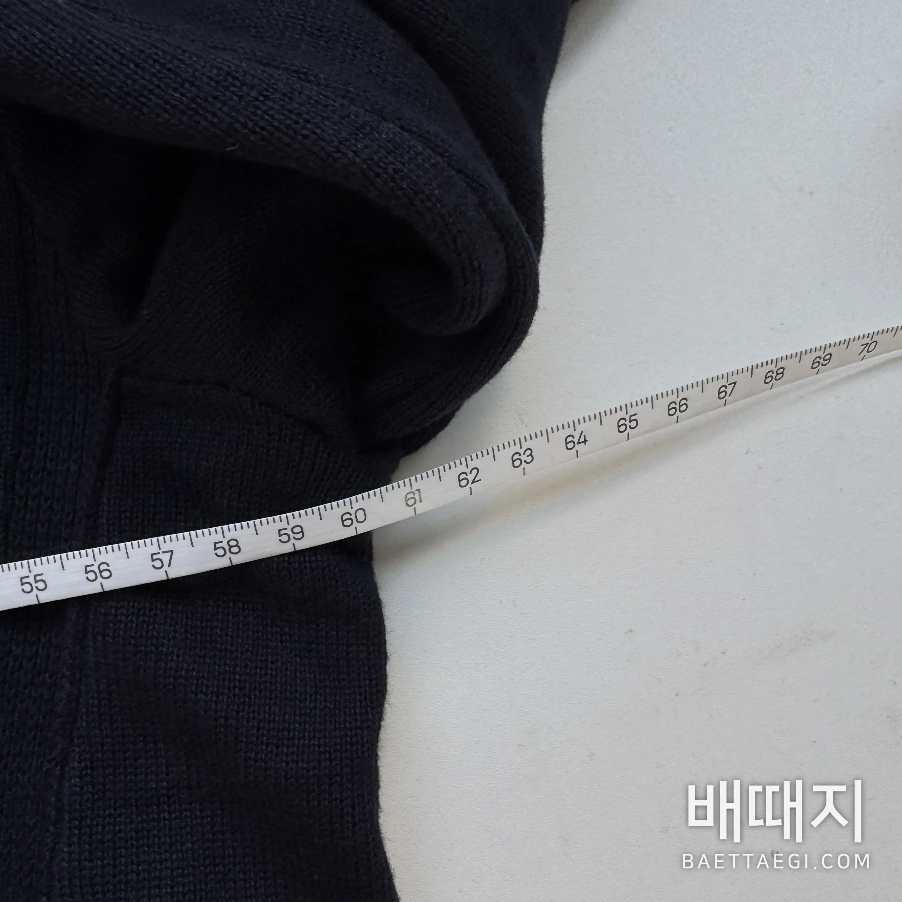 루이비통 나일론 혼방 지퍼 터틀넥 자켓 113912 검수사진 3