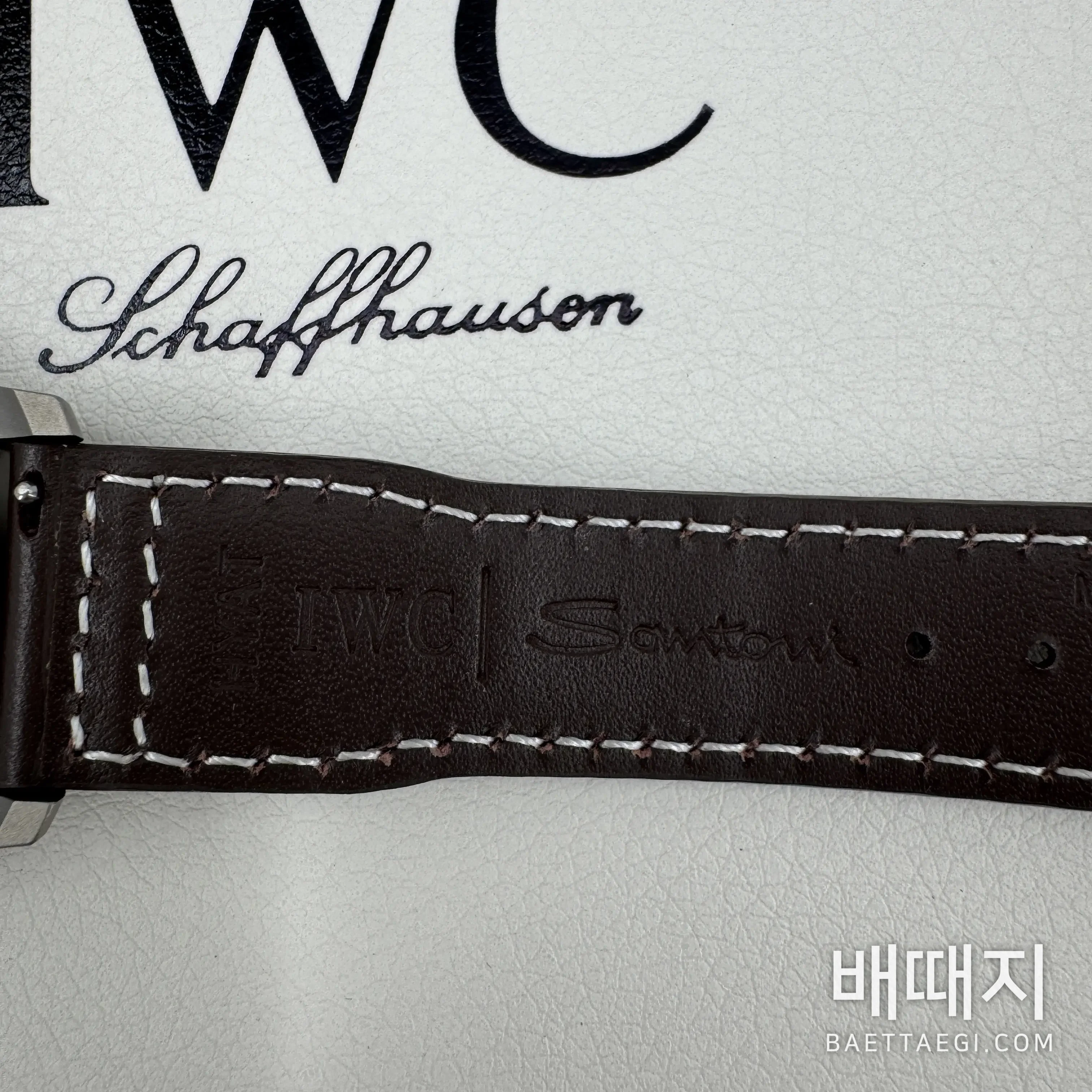 IWC 파일럿 마크 XVIII 티타늄 시계 IW327006 42502 검수사진 11