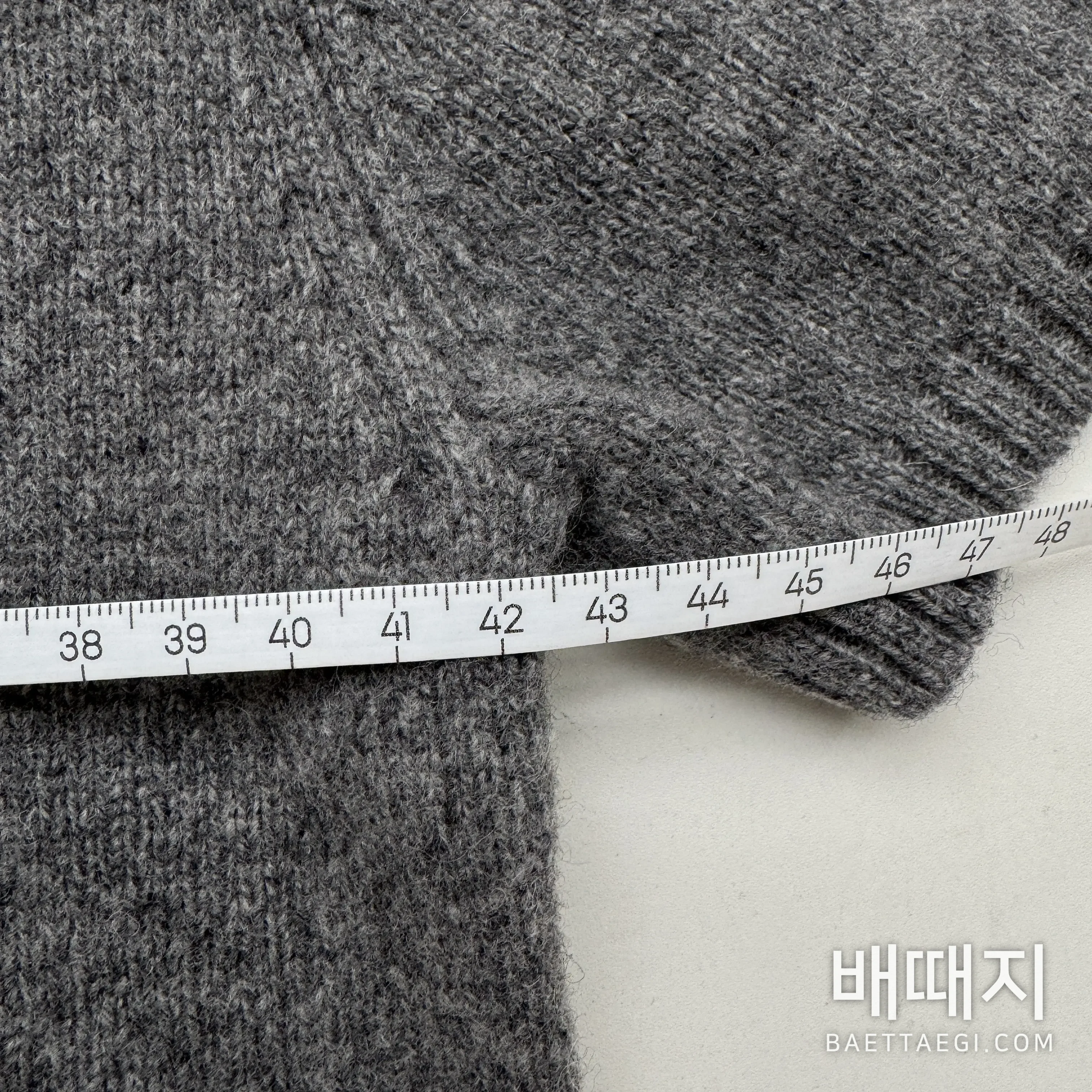 샤넬 터틀넥 반팔 니트 여성의류 199494 검수사진 6
