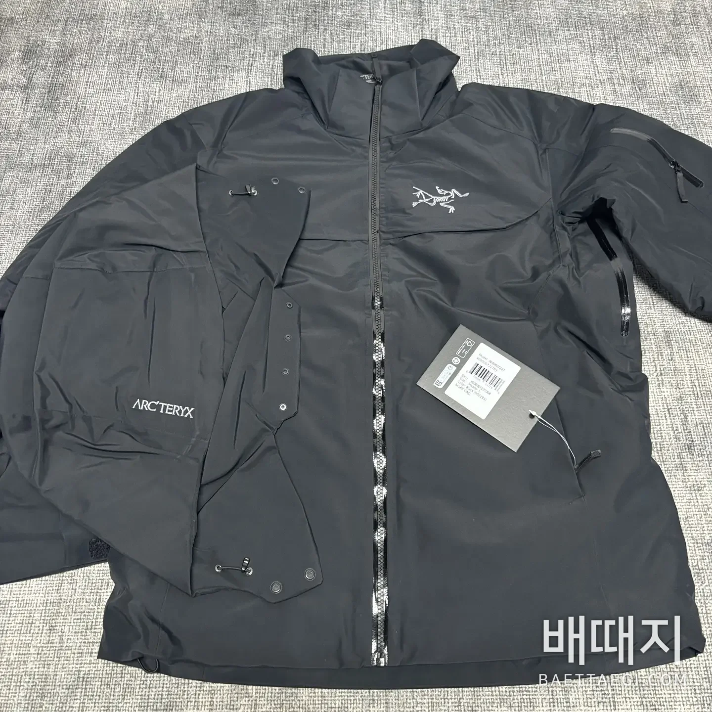 아크테릭스 [TZ] 마카이 자켓 블랙 200137 Arc'teryx Macai Jacket Black 검수사진 1