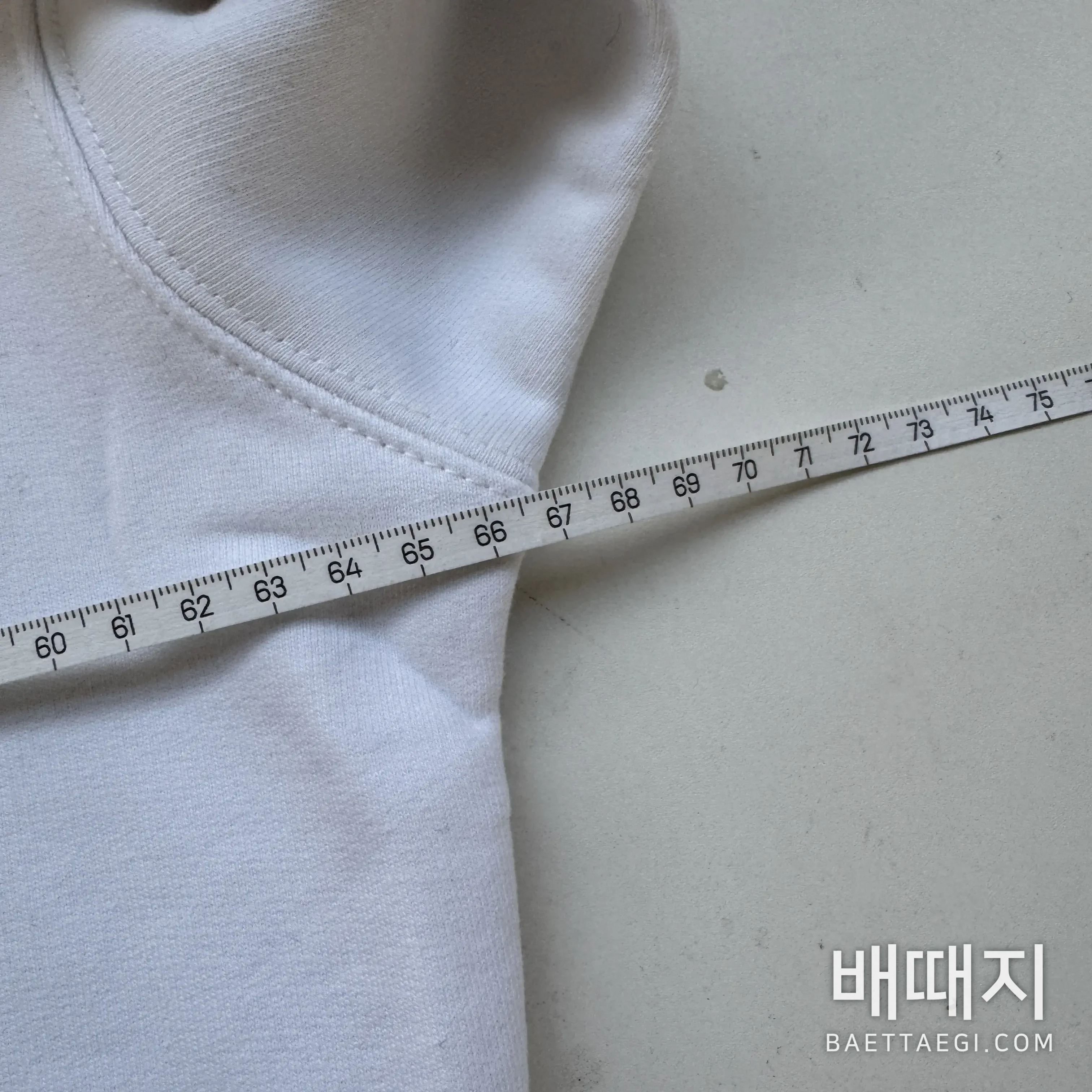 셀린느 로고 프린트 남성 긴팔 스웨트셔츠 182179 검수사진 3