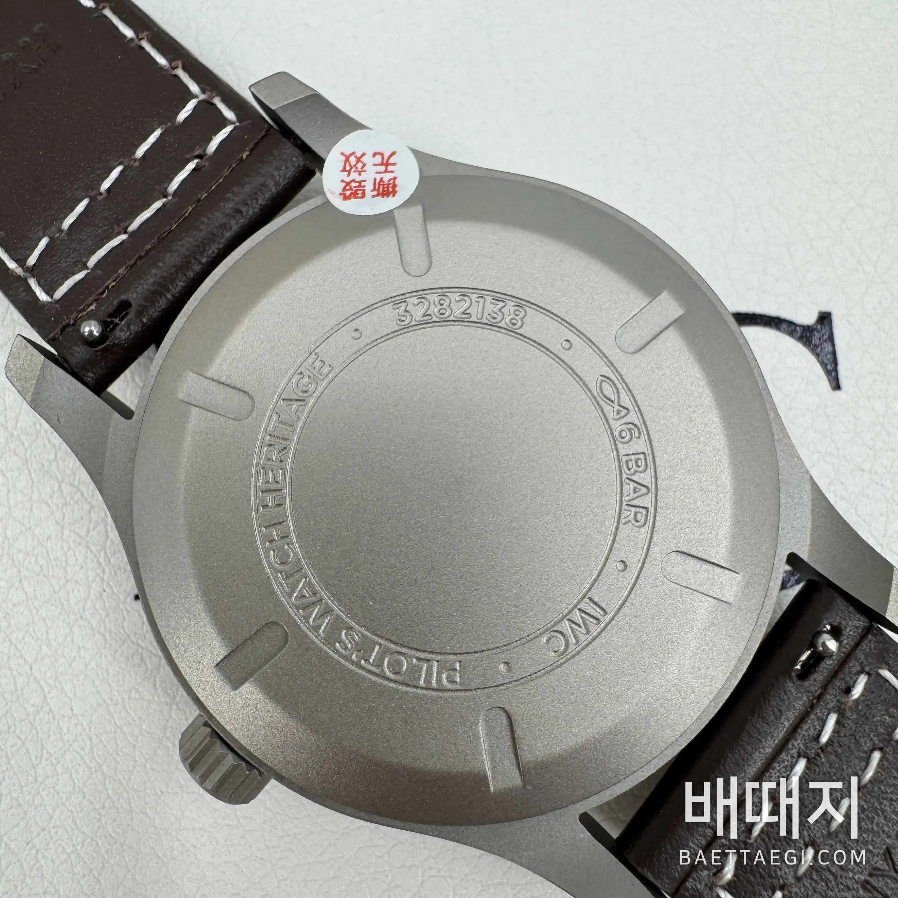 IWC 파일럿 마크 XVIII 티타늄 시계 IW327006 42502 검수사진 12