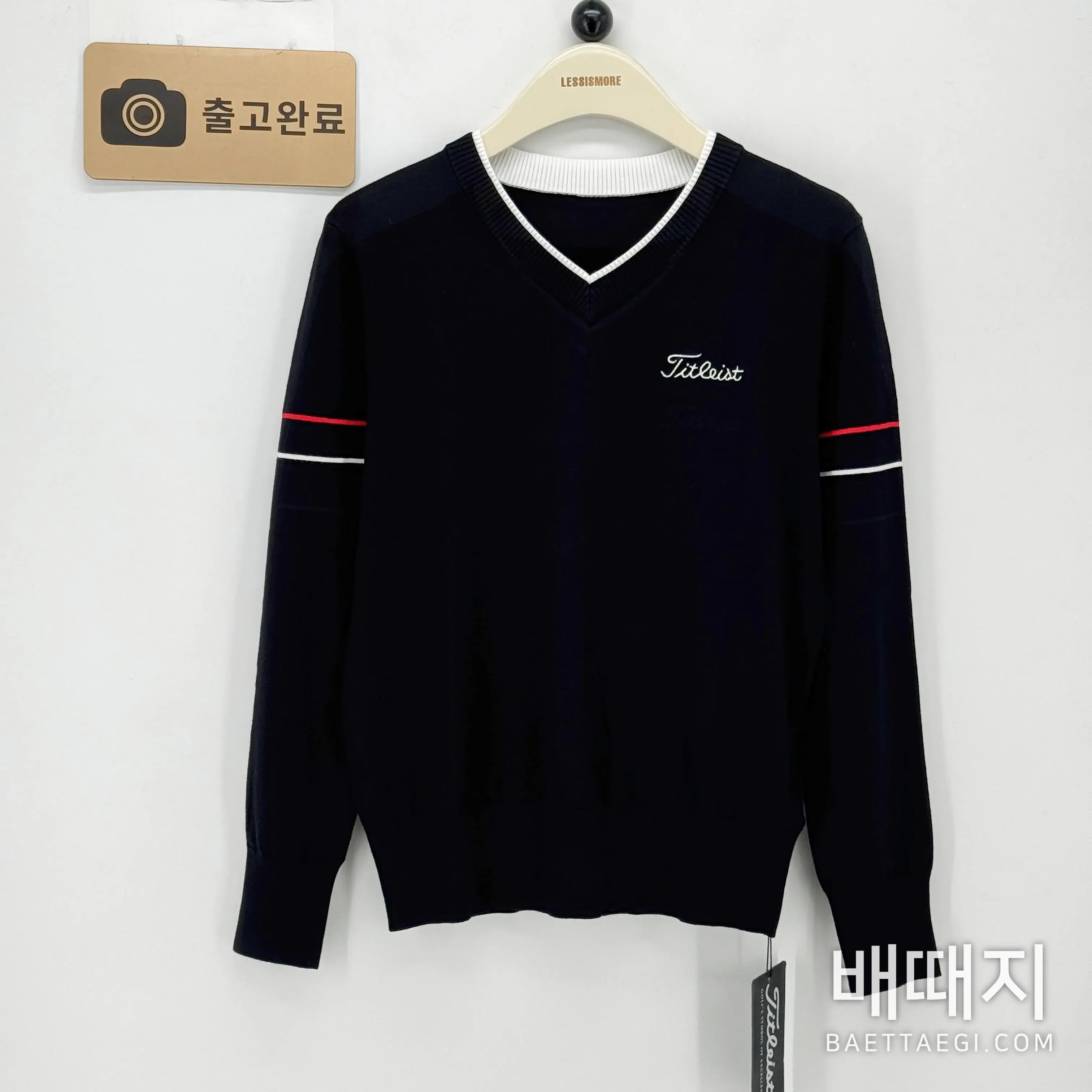 타이틀리스트 여성 V넥 니트웨어 202538 검수사진 1
