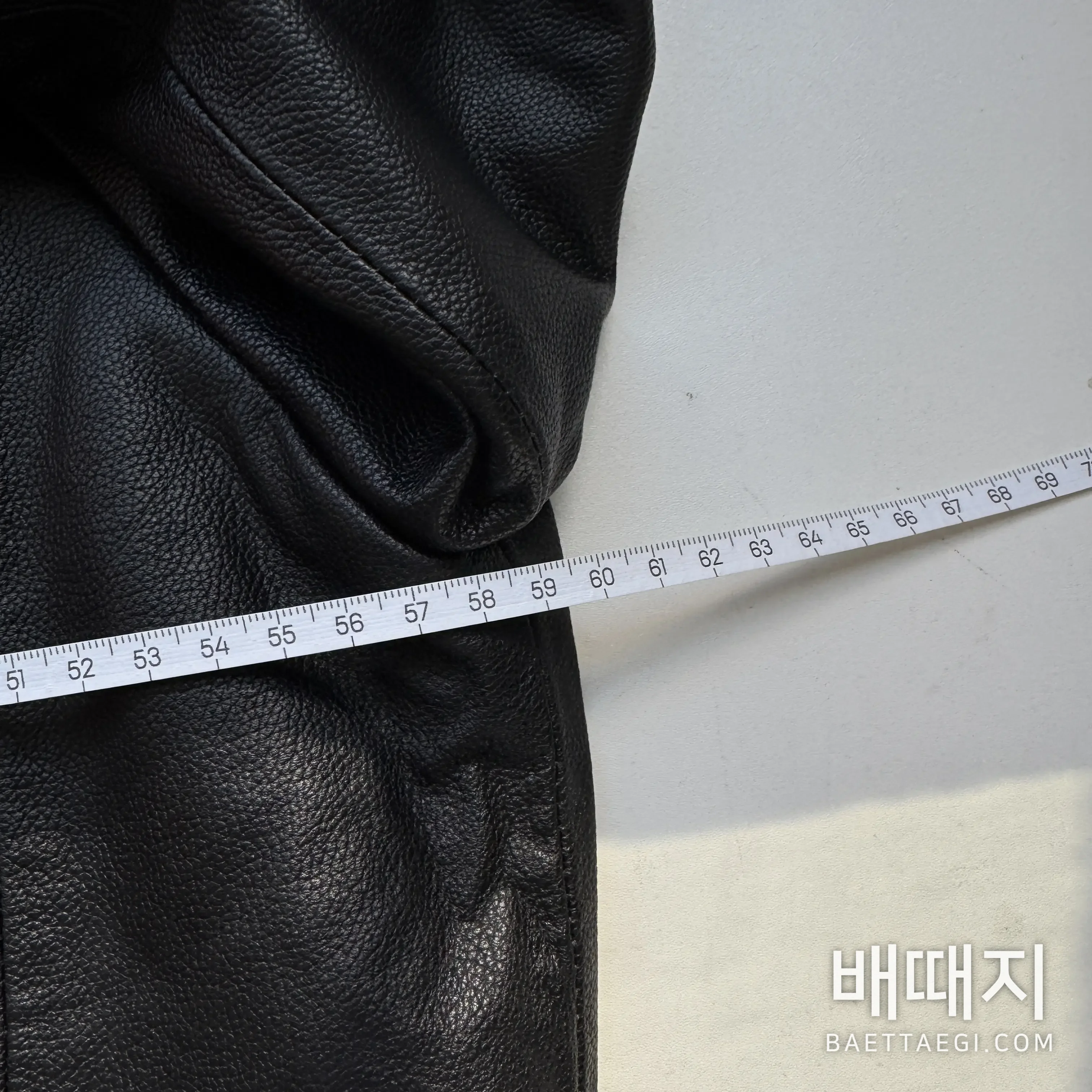 벨루티 후드 양가죽 재킷 검수사진 8