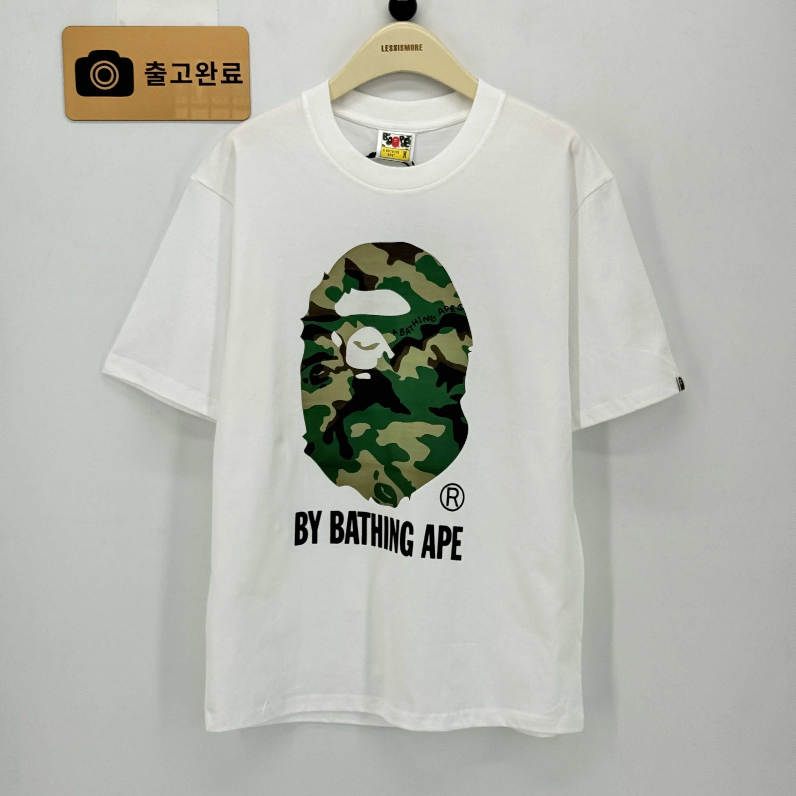 베이프 반팔 검수사진 1