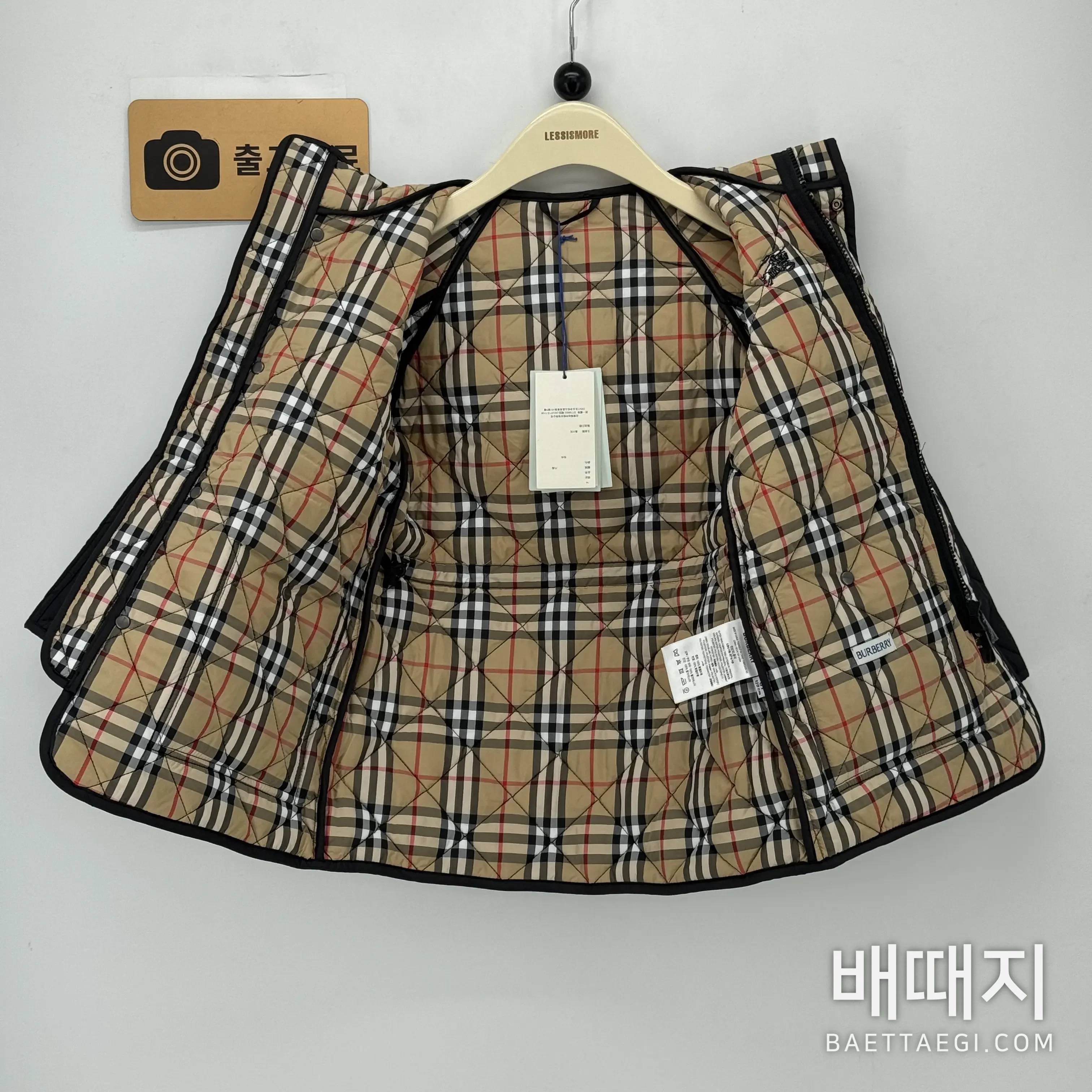 버버리 키즈 자켓/패딩 검수사진 4