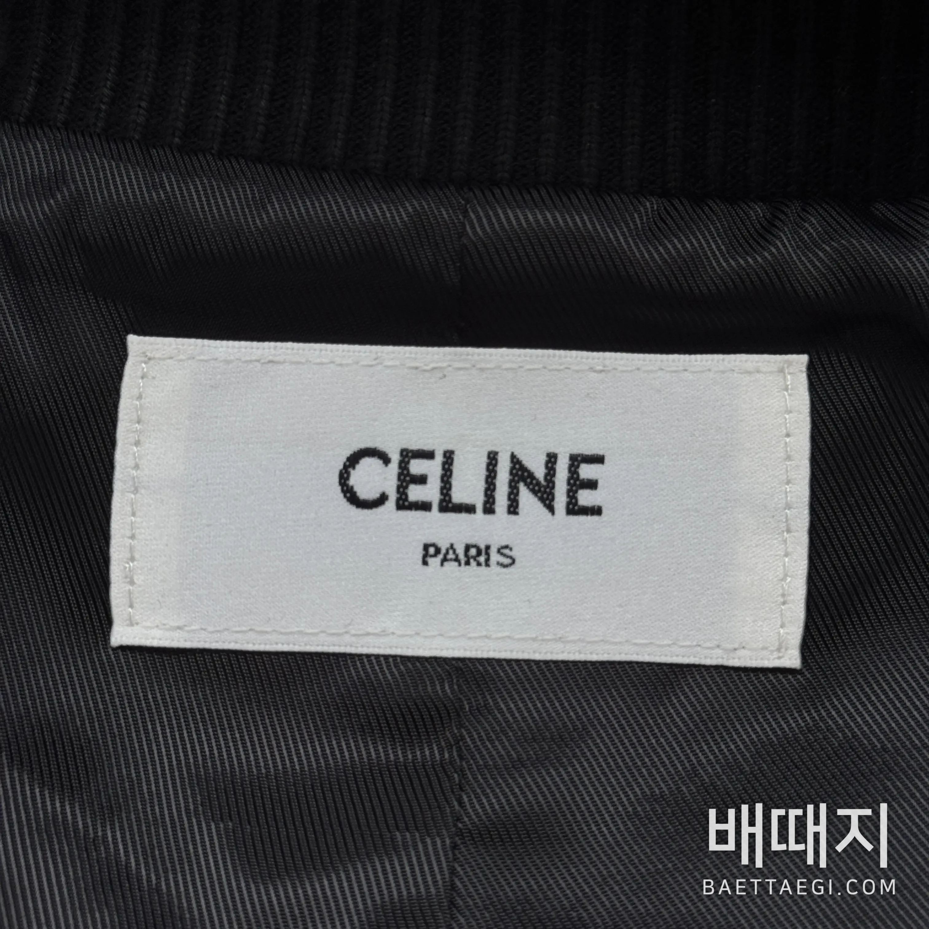 셀린느 울 베이스볼 자켓 186414 검수사진 5