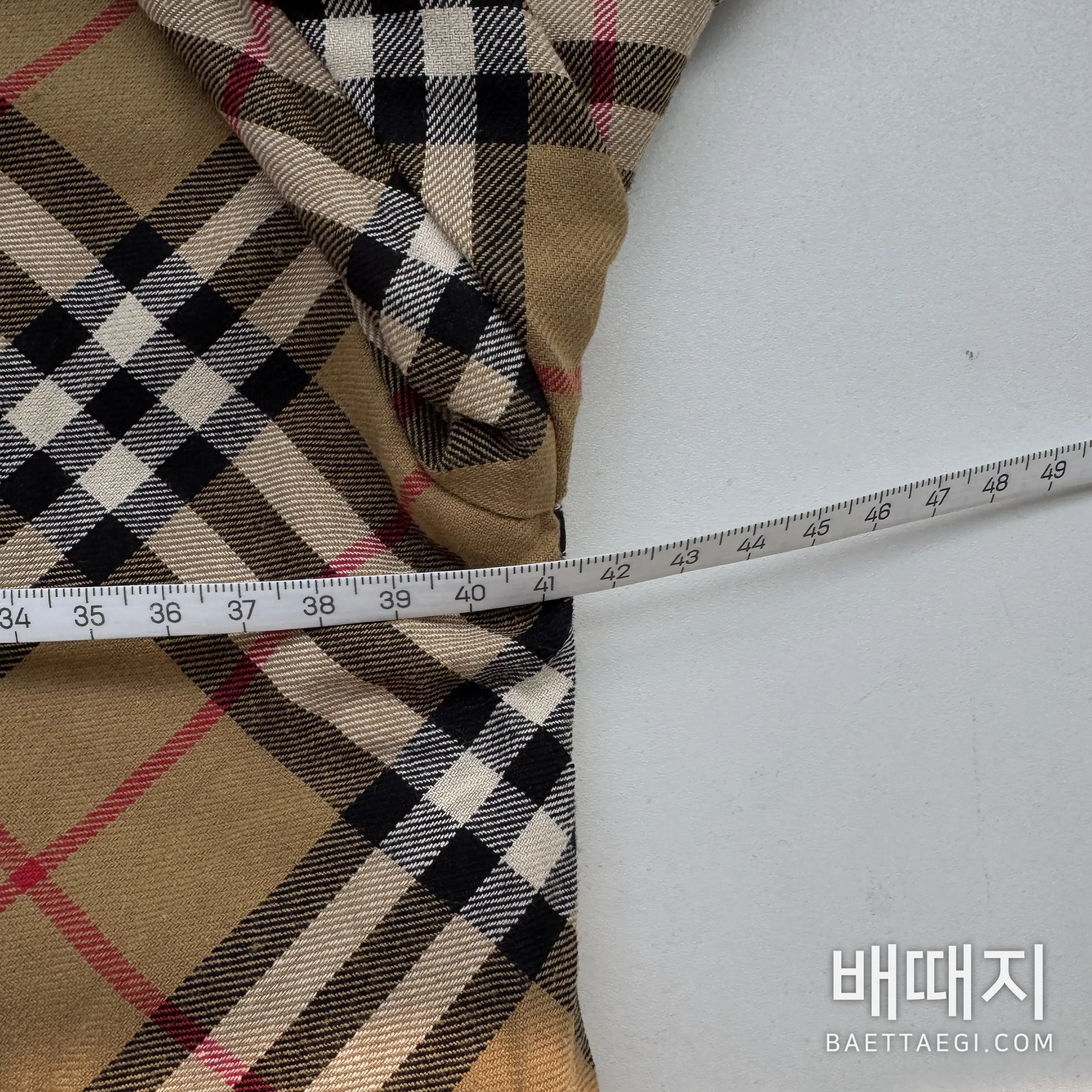 버버리 키즈 유니섹스 후드 재킷 세트 검수사진 2