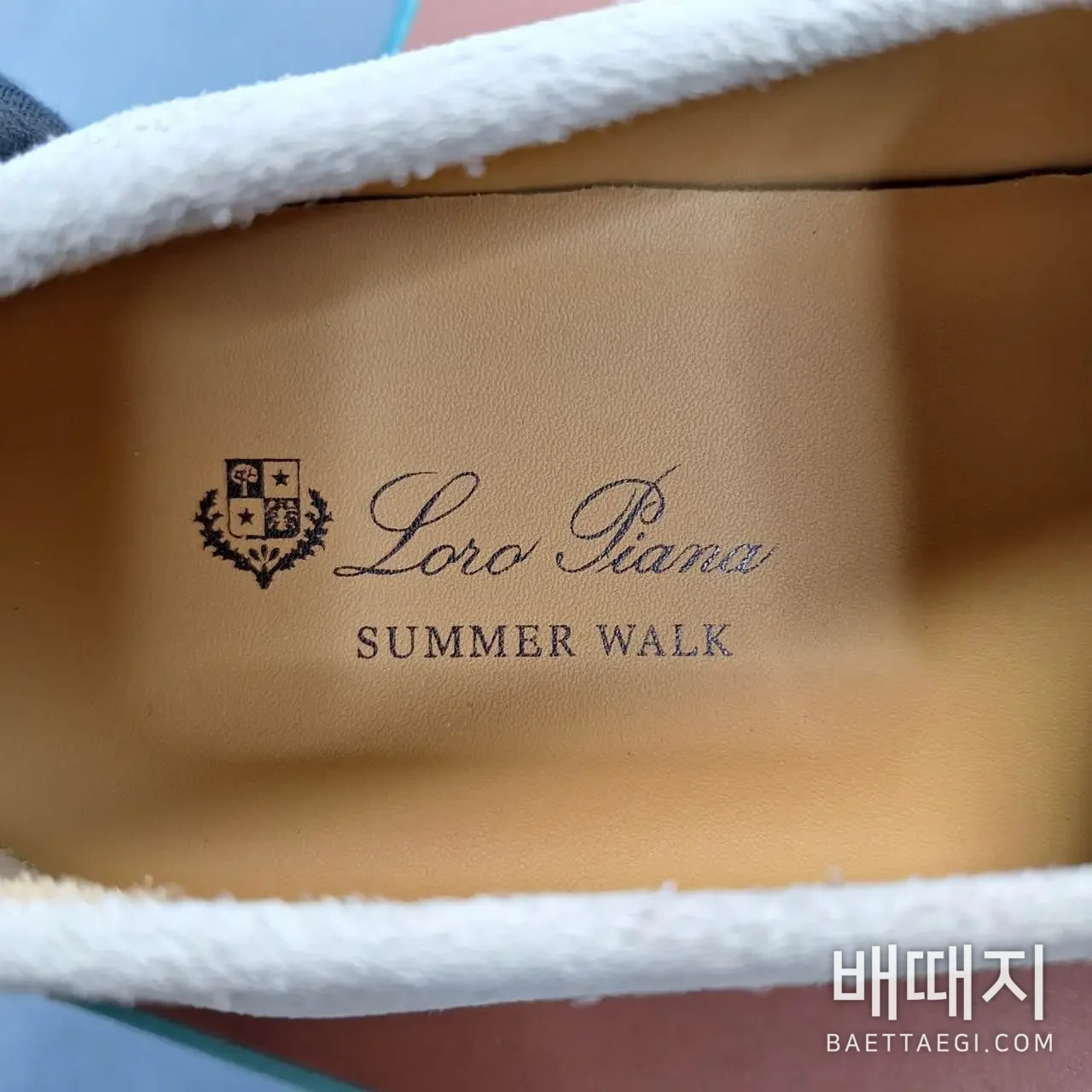 로로피아나 로퍼 스웨이드 205459 검수사진 7