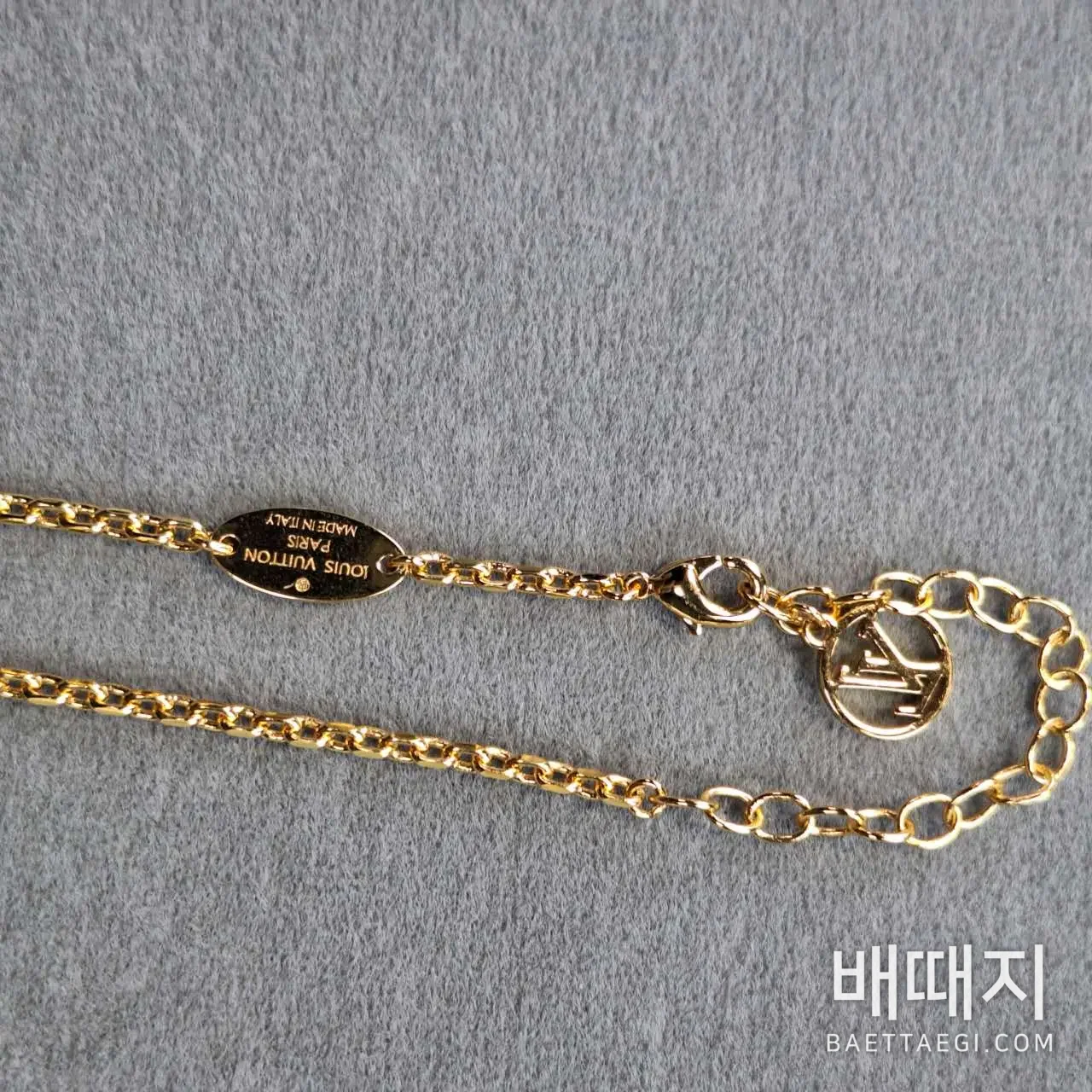 루이비통 MY LV 타이거 헤드 목걸이 64031 검수사진 4
