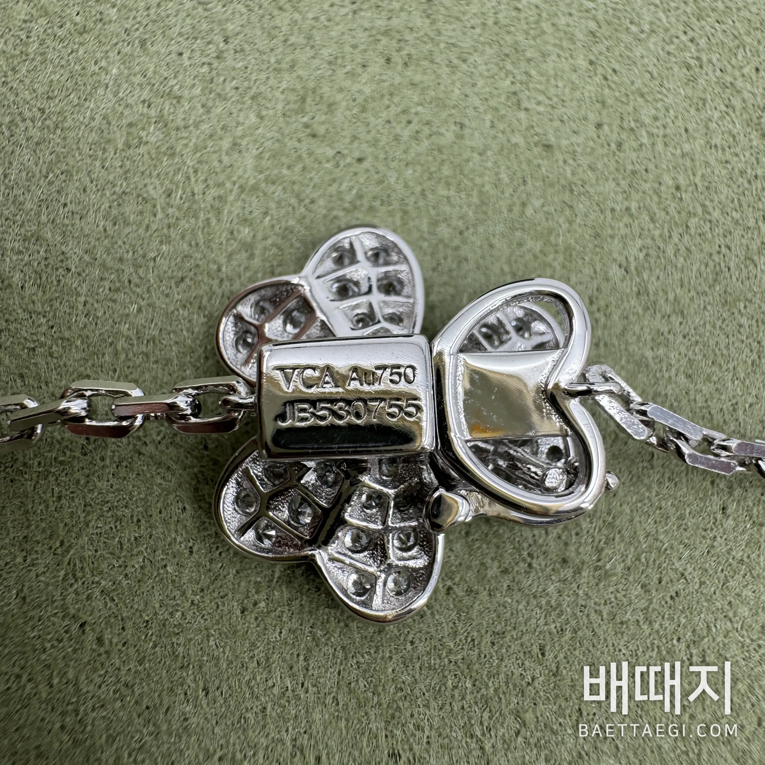 반클리프앤아펠 프리볼 하트 나인플라워 다이아몬드 목걸이 206523 검수사진 5