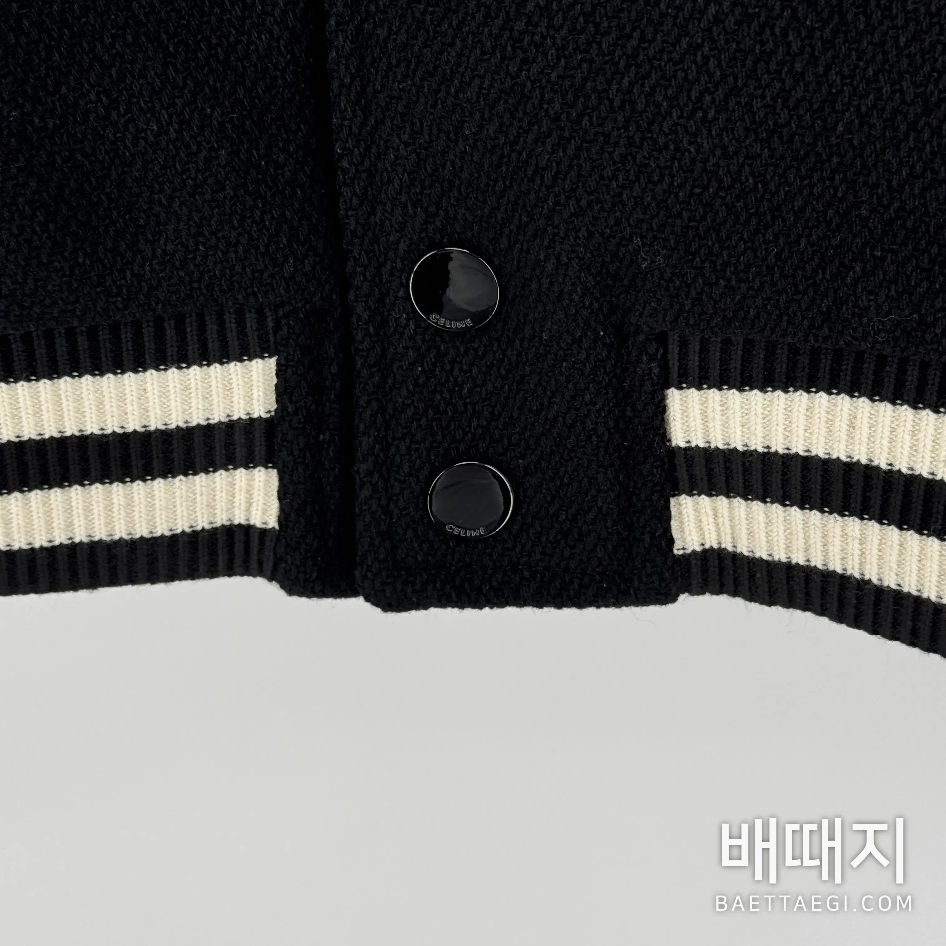 셀린느 울 베이스볼 자켓 186414 검수사진 4