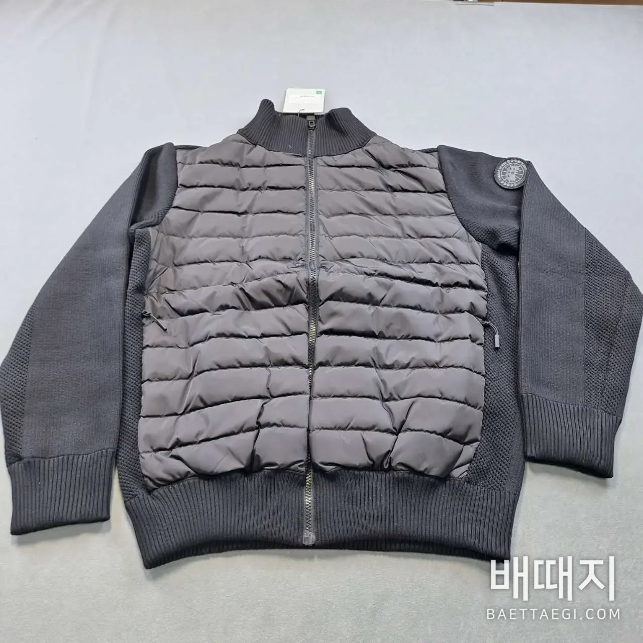 캐나다구스 [RF] 6830 블랙 205676 Canada Goose 6830 검수사진 1