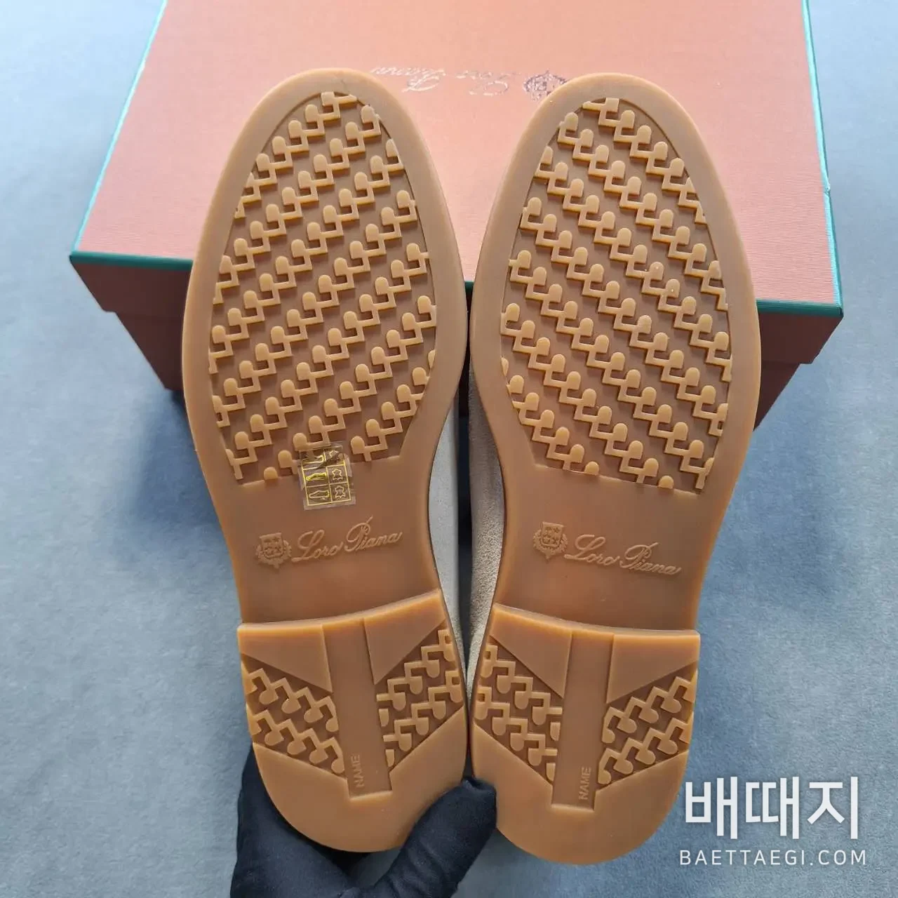 로로피아나 로퍼 스웨이드 205459 검수사진 6