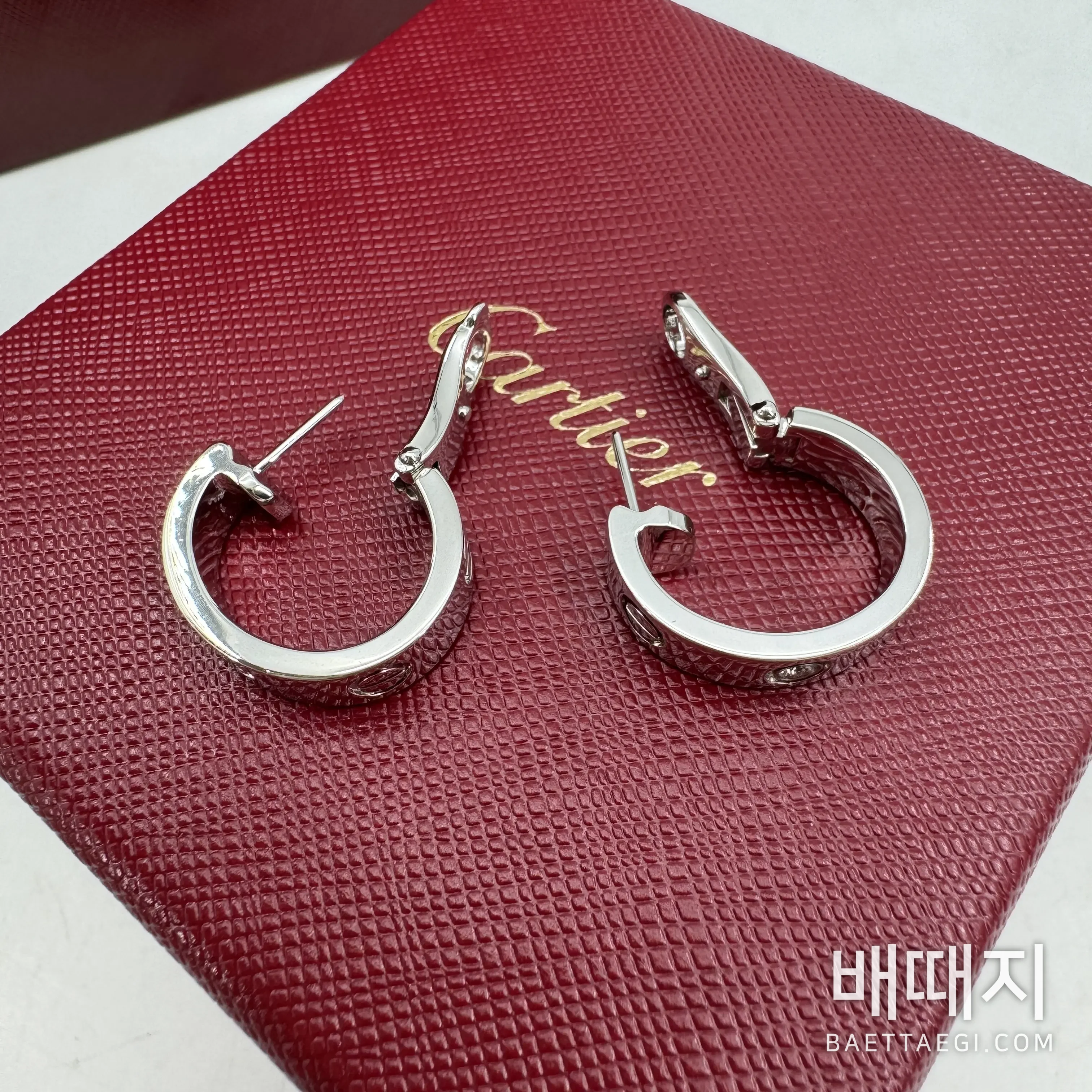 까르띠에 러브 다이아몬드 나사 귀걸이 178367 검수사진 5