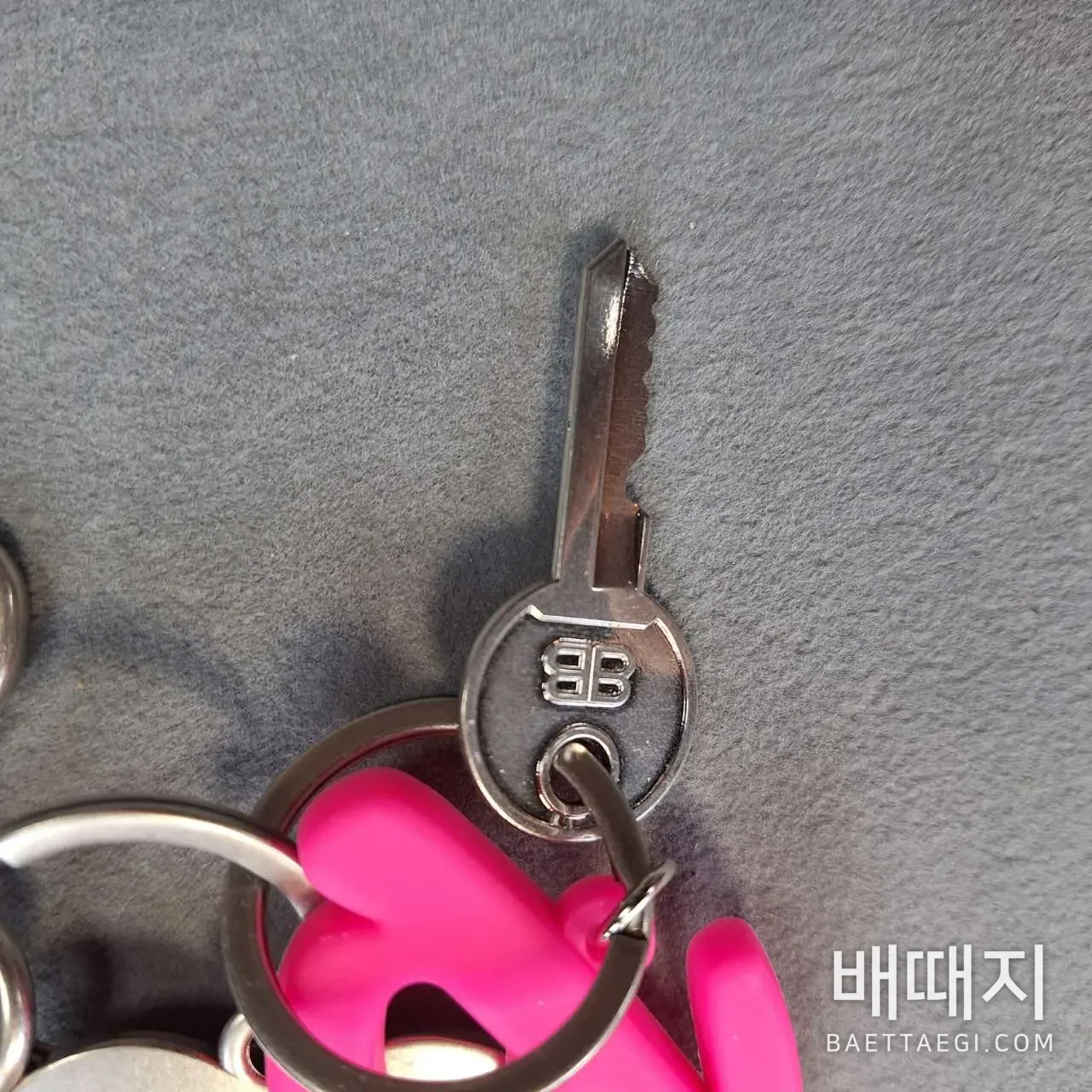 발렌시아가 키링 검수사진 8