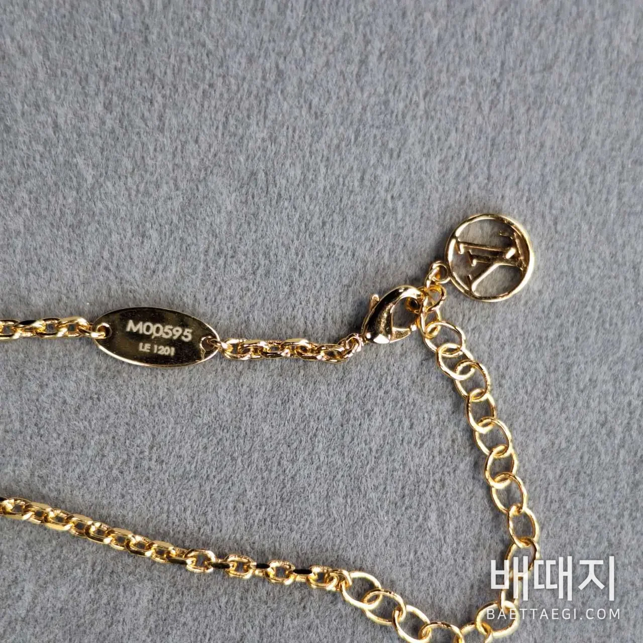 루이비통 MY LV 타이거 헤드 목걸이 64031 검수사진 5