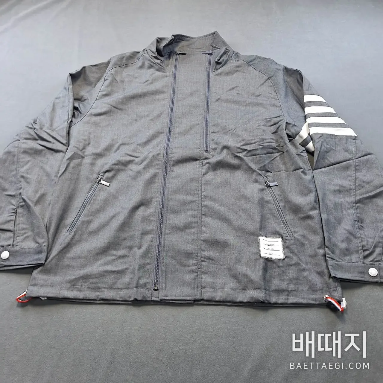 톰브라운 울 더블 레이어 남성 자켓 검수사진 1