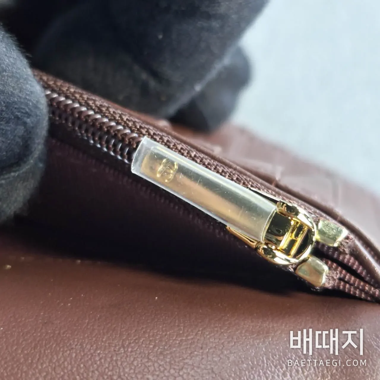 샤넬 다이아몬드 스티치 더블 C 로고 지갑 167612 검수사진 14