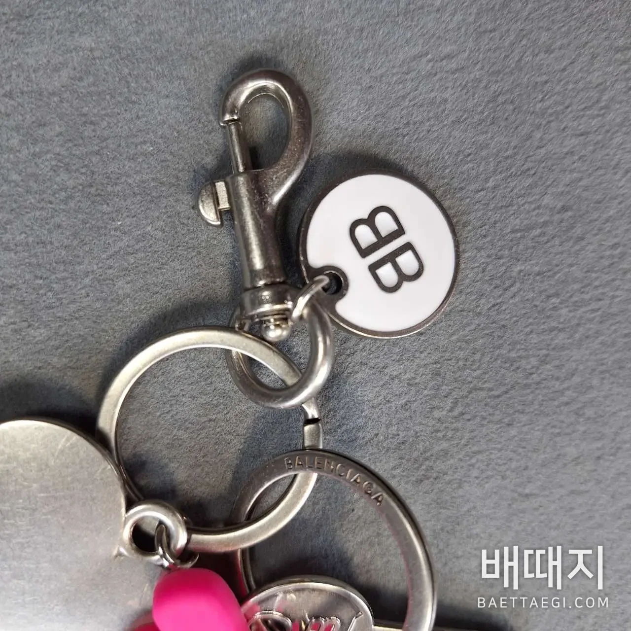 발렌시아가 키링 검수사진 6