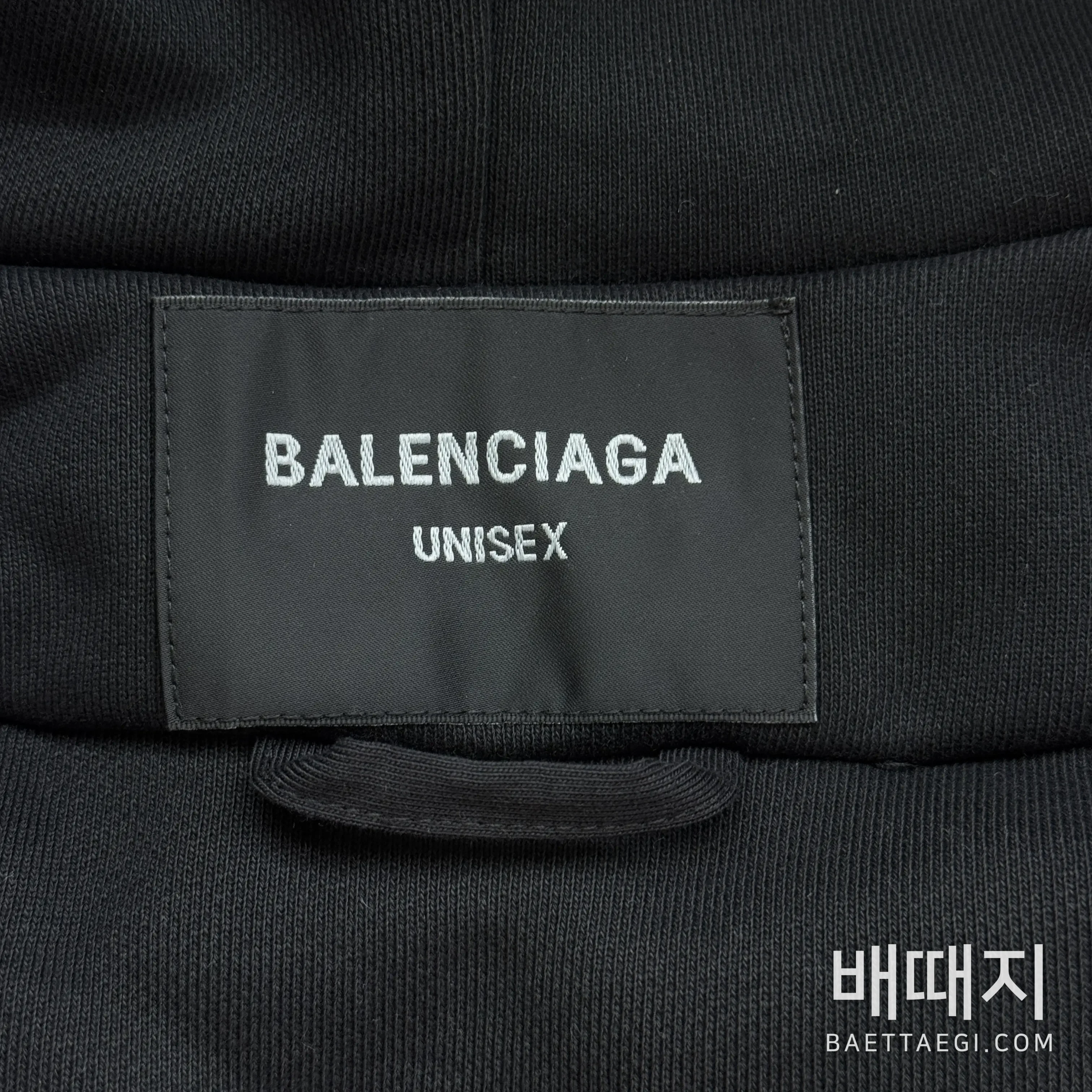 발렌시아가 파리 올 인 봄버 블랙 158465 검수사진 6
