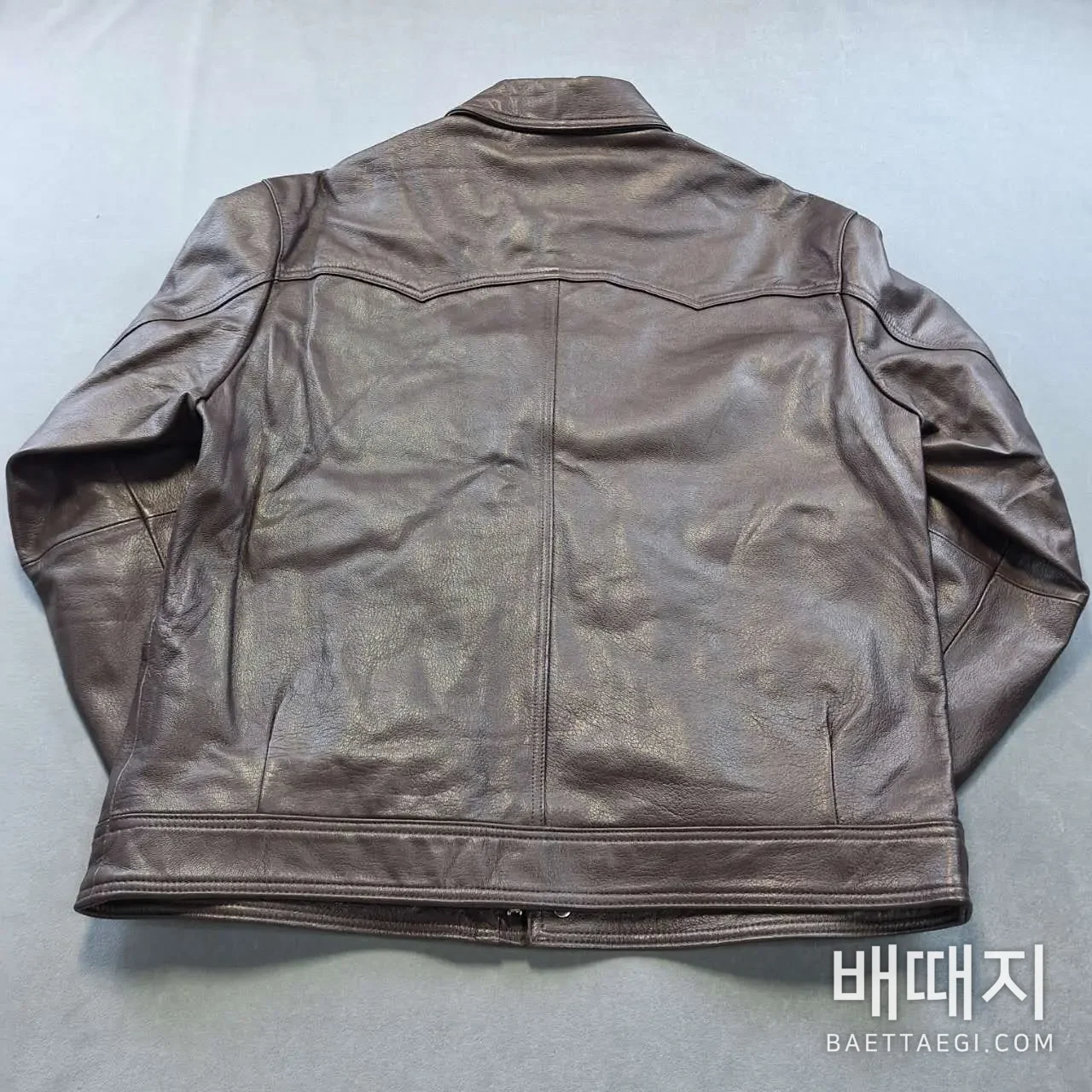 에르메스 빈티지 램스킨 남성 가죽 자켓 186348 검수사진 2