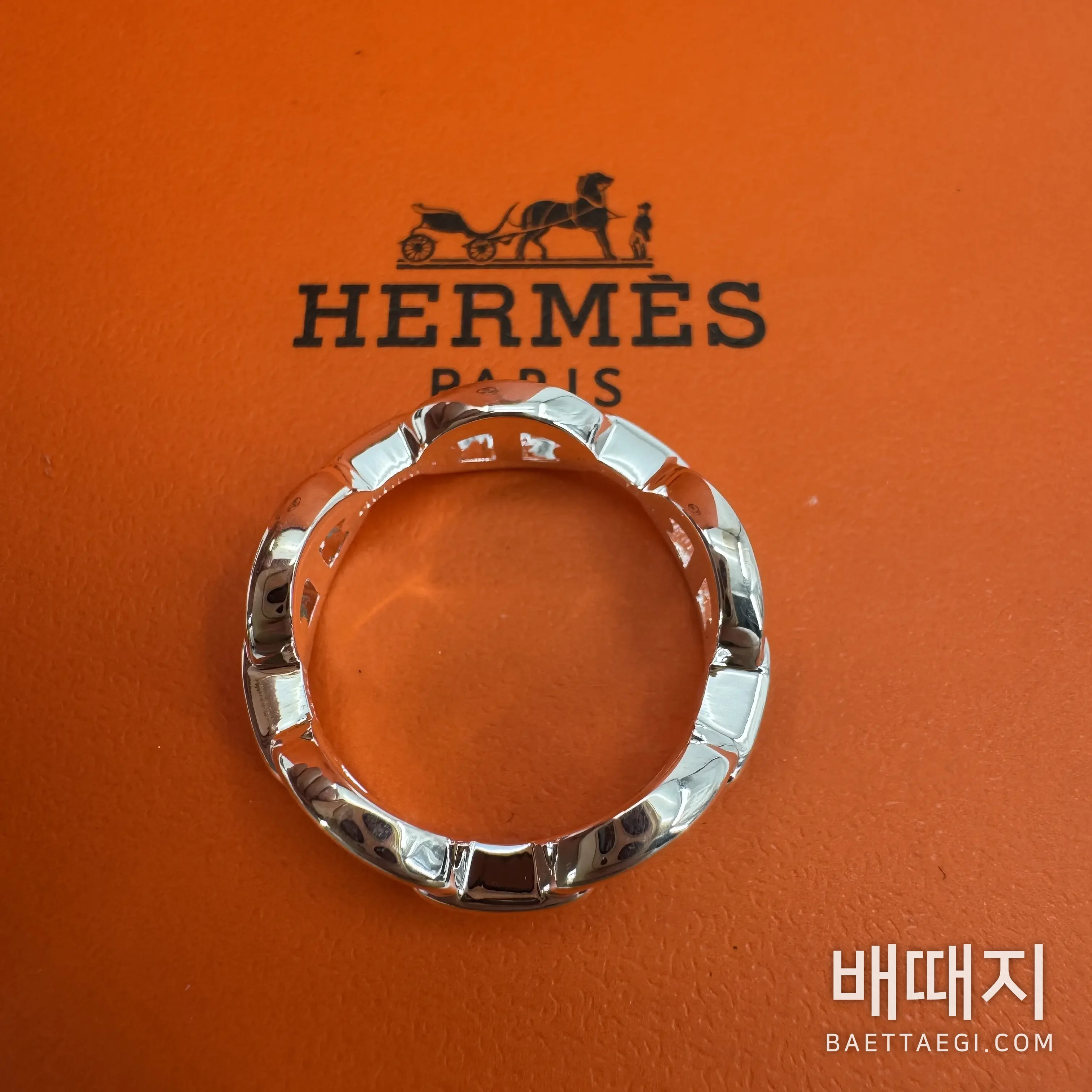 에르메스 샹달 엔체이니 링 검수사진 2