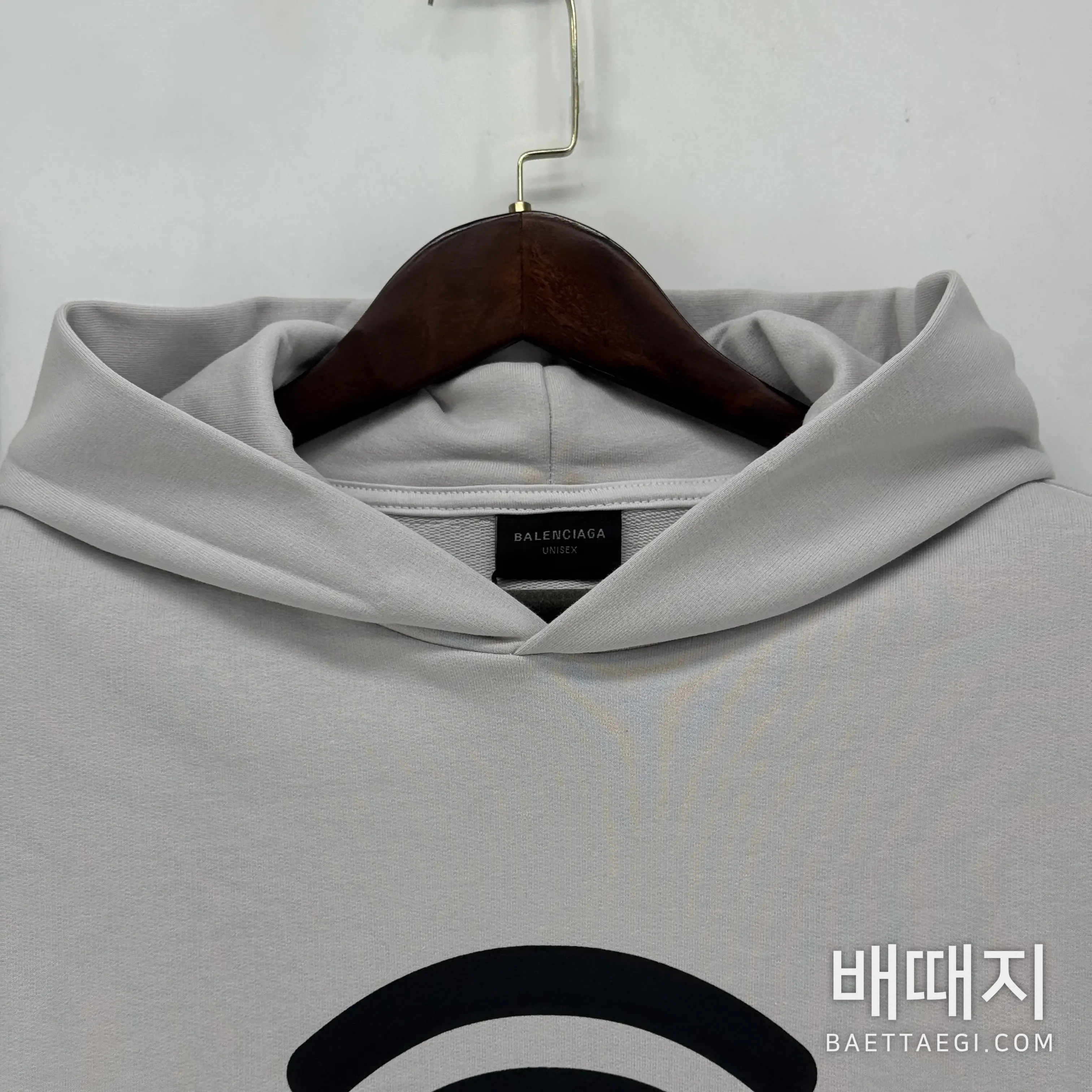 발렌시아가 하트 무선 후드 남성용 198509 검수사진 3