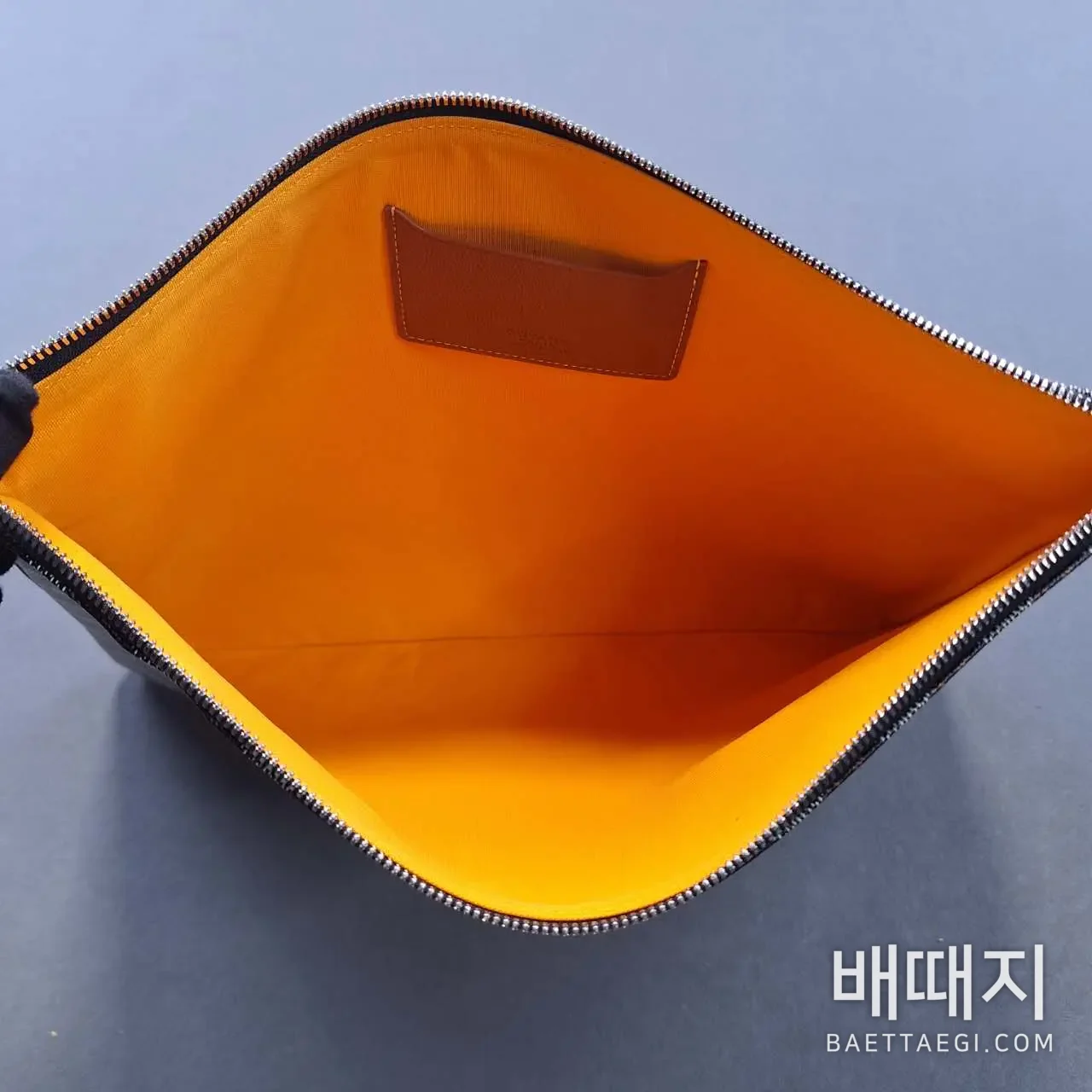 고야드 모노그램 캔버스 클러치백 40cm 77588 검수사진 6