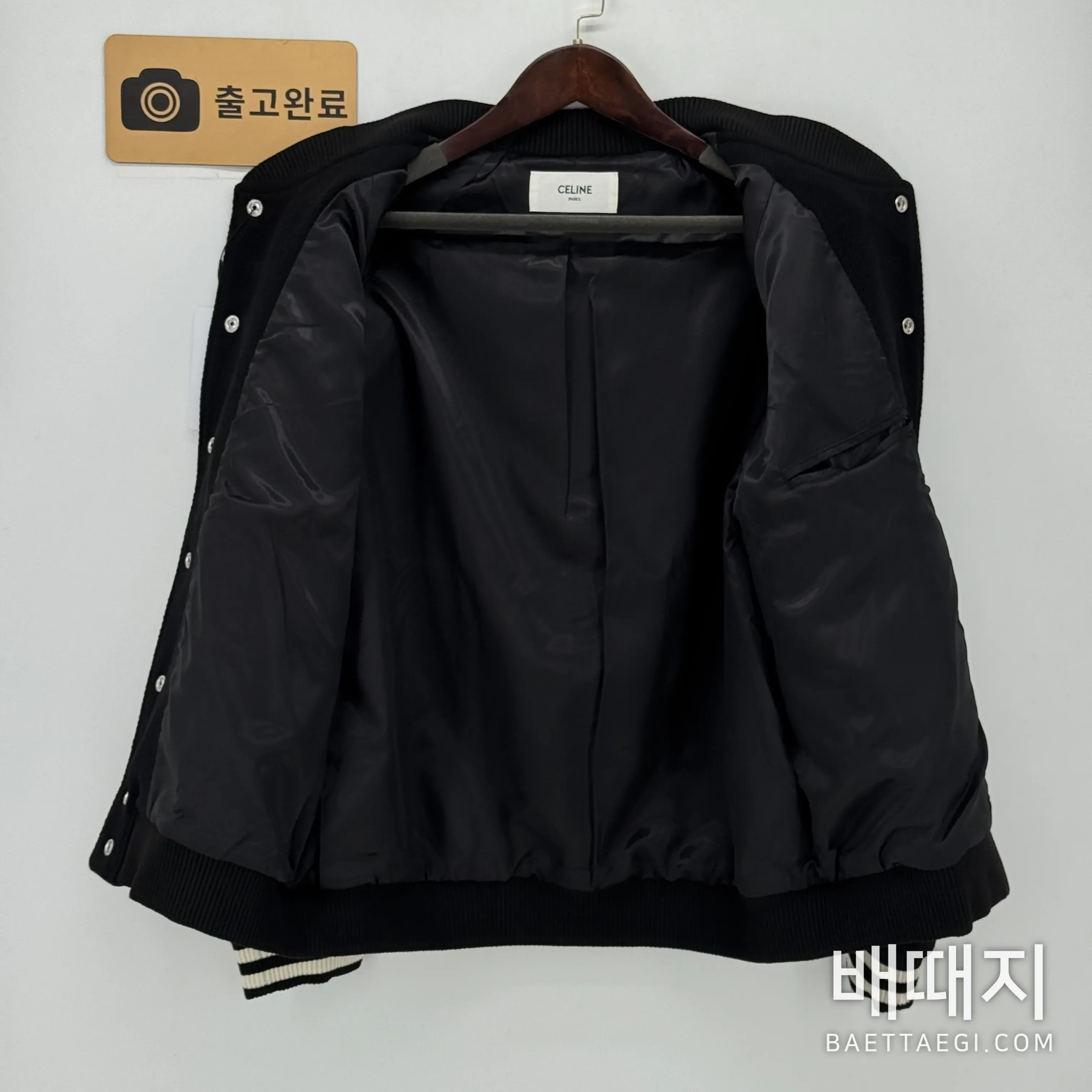 셀린느 울 베이스볼 자켓 186414 검수사진 3