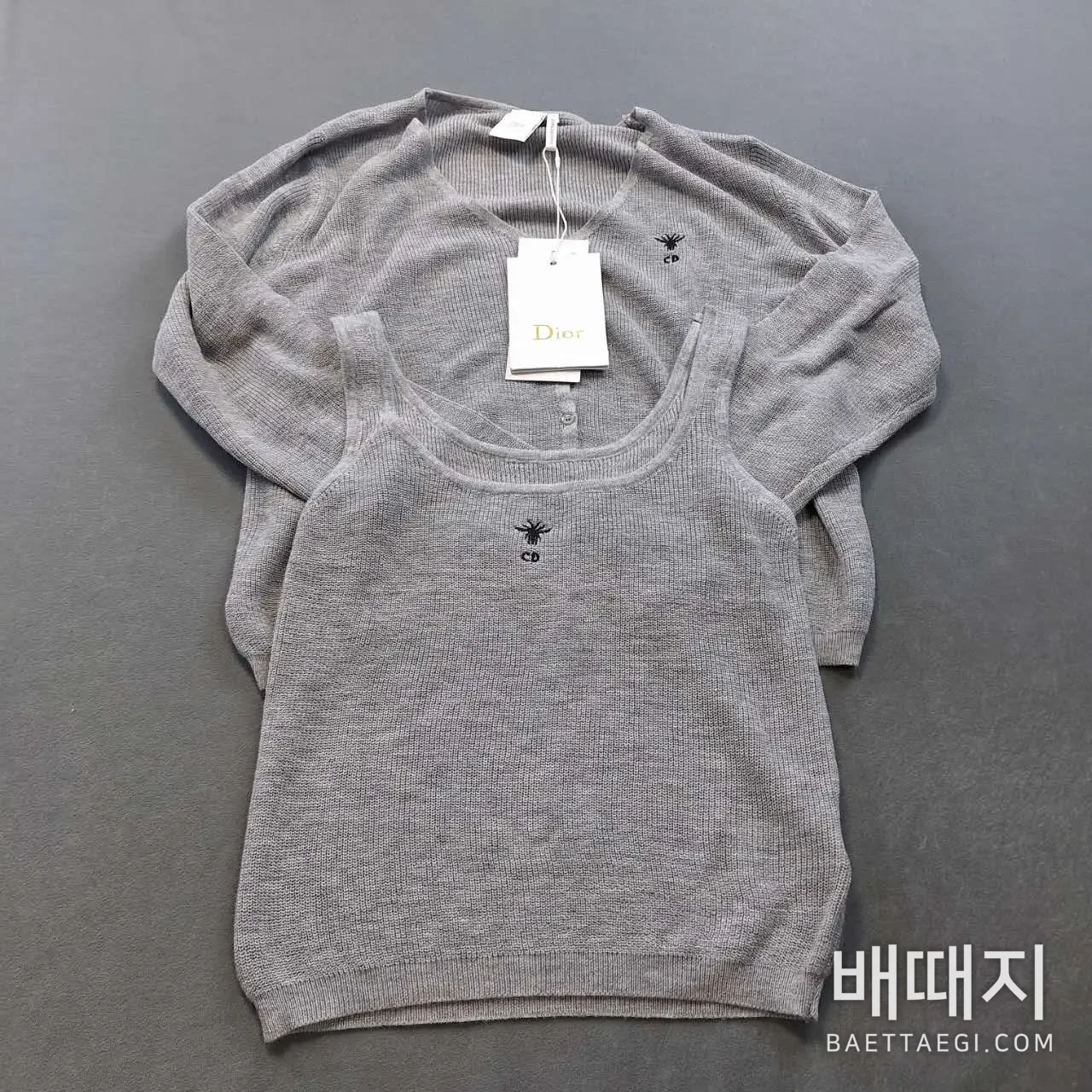 디올 니트 베스트 가디건 투피스 세트 142020 검수사진 1