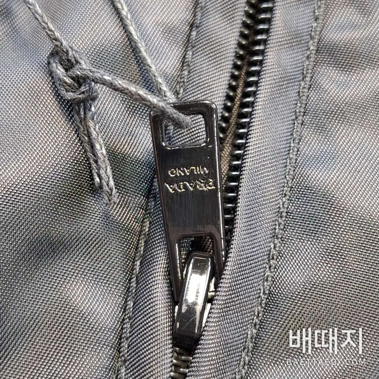 프라다 코튼 나일론 패치워크 남성 긴팔 스웨트셔츠 157309 검수사진 4
