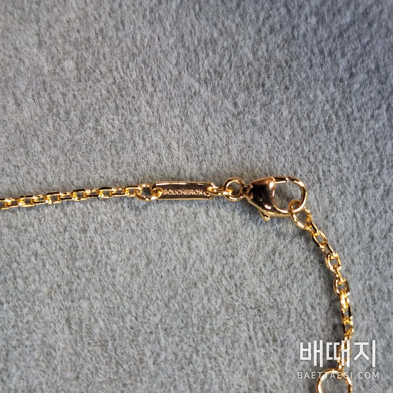 부쉐론 레오파드 캣 다이아몬드 목걸이 63212 검수사진 4