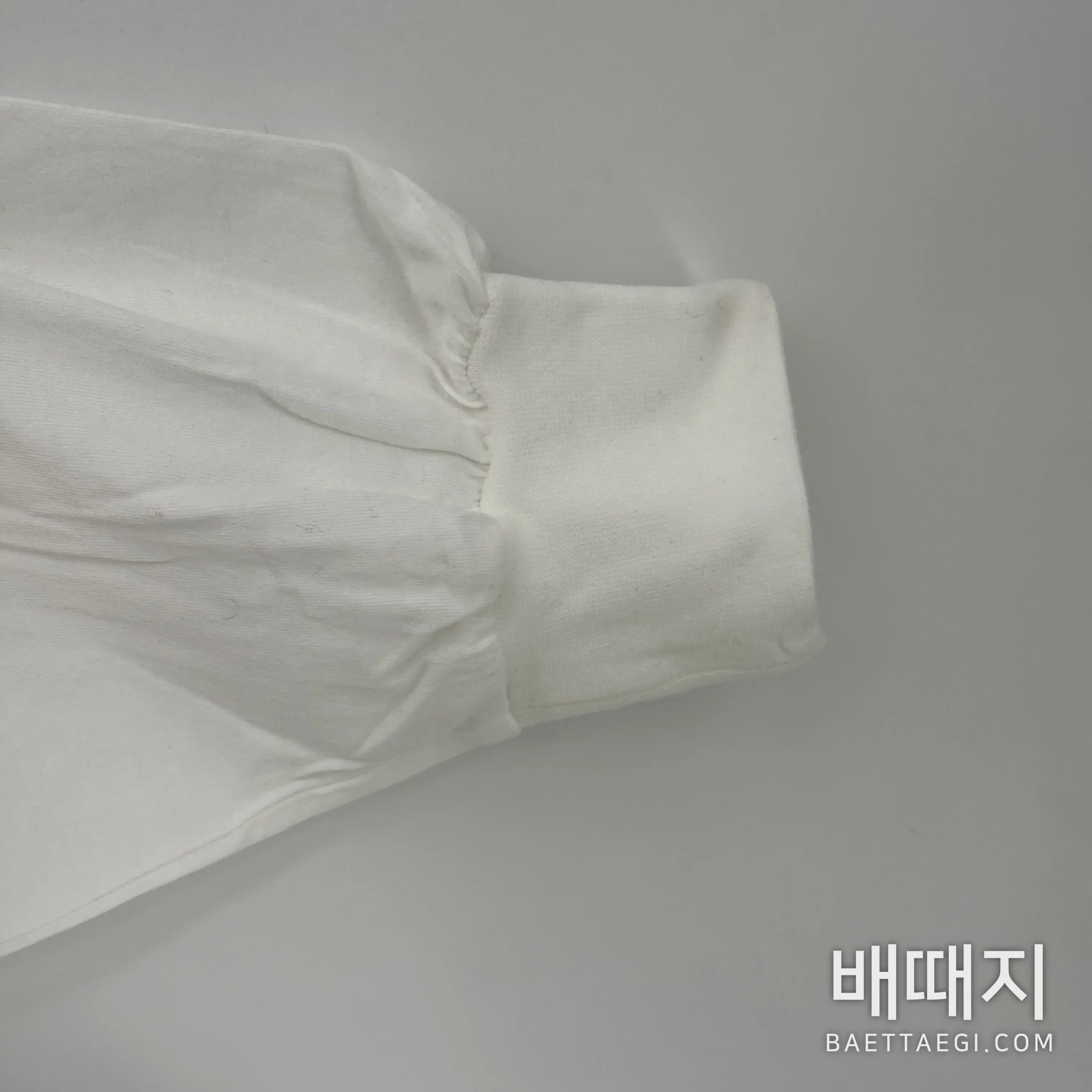 발렌시아가 남성 코마 코튼 긴팔 티셔츠 179176 검수사진 3