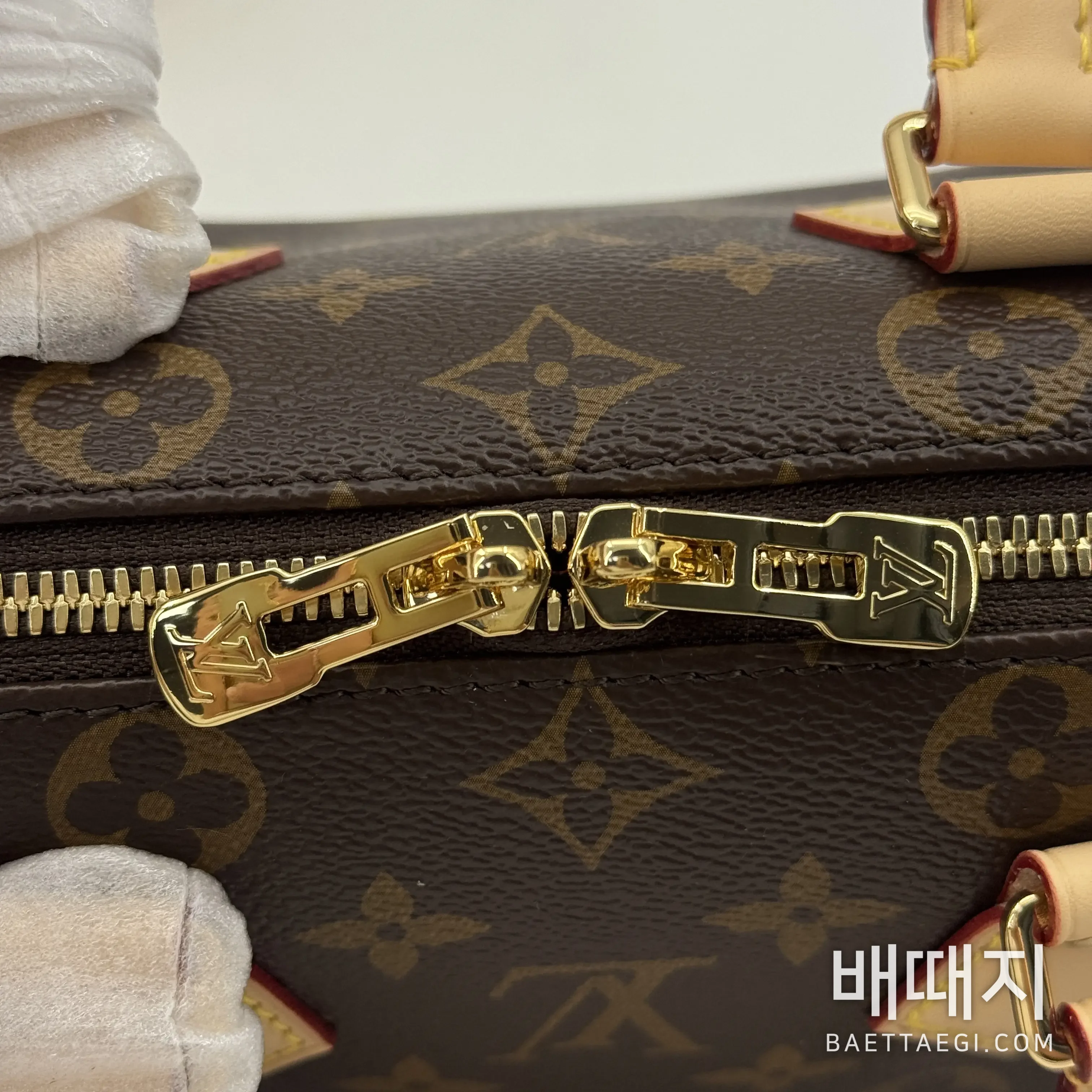 루이비통 모노그램 캔버스 스피디 피로우 숄더백 M46234 검수사진 3