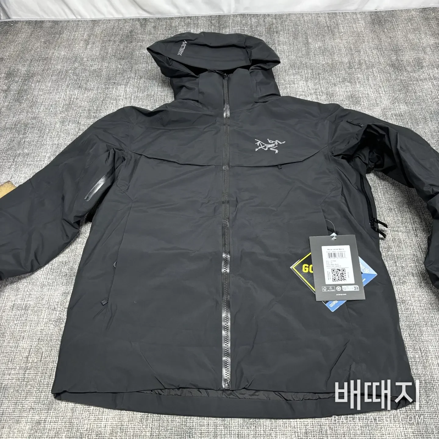 아크테릭스 [TZ] 마카이 자켓 블랙 200167 Arc'teryx Macai Jacket Black 검수사진 1