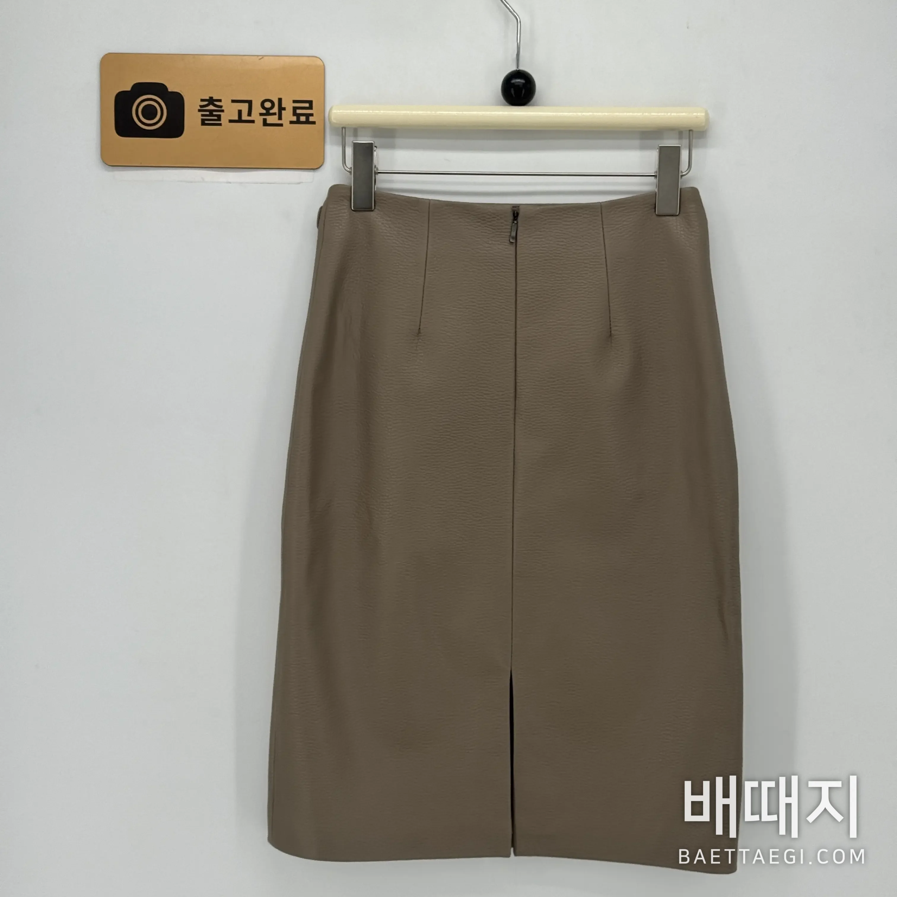 에르메스 램스킨 가죽 여성 스커트 206777 검수사진 8